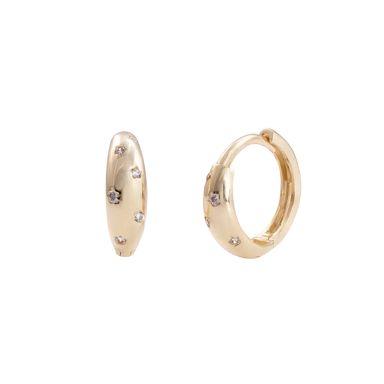 orecchini argento Hefty Hoops