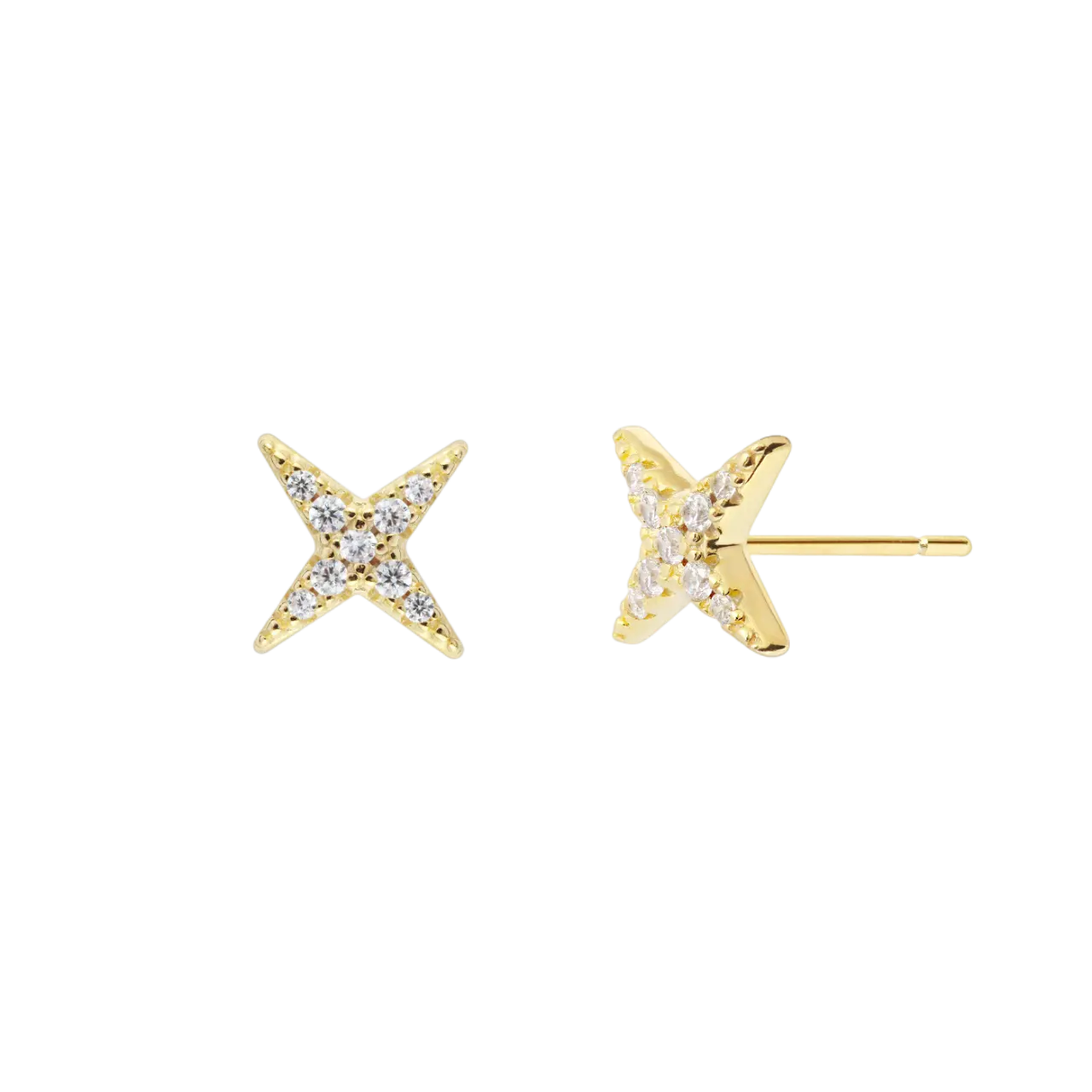 orecchini argento Northern Star Shiny