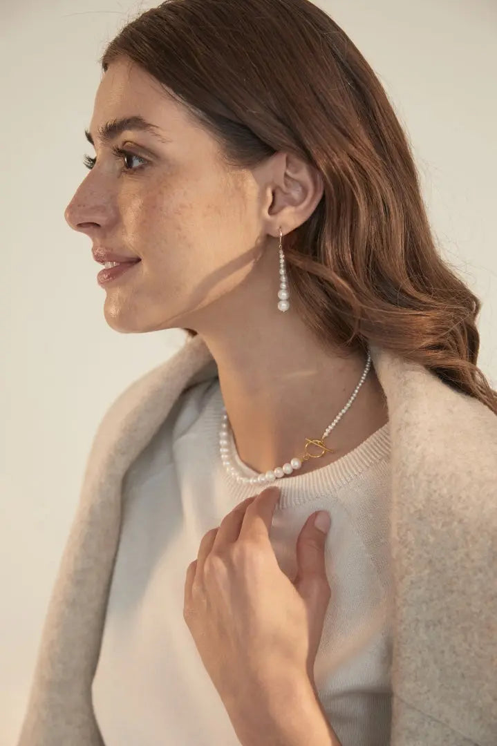 orecchini Pearl Gradient I LisaConcept