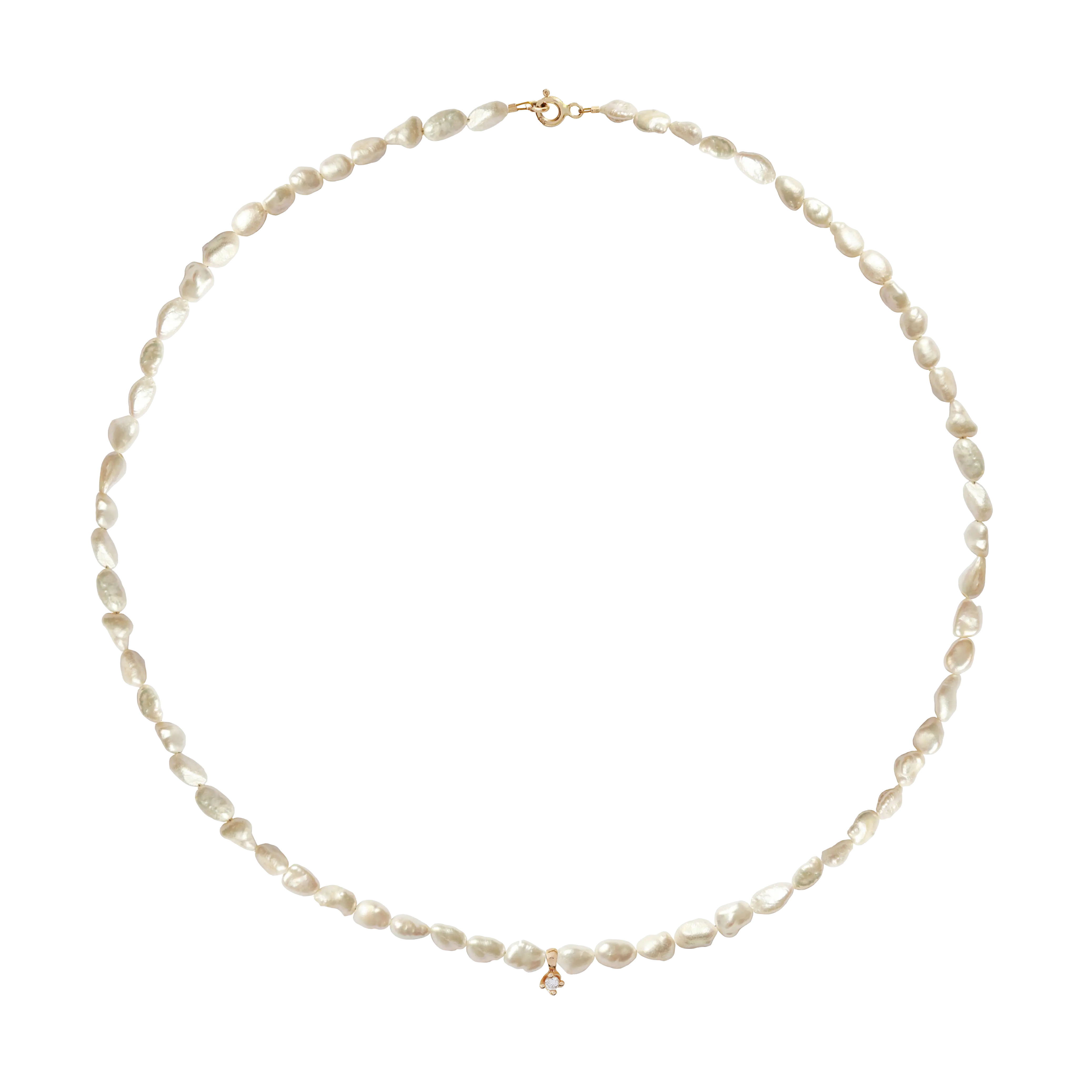 collana Odette Pearls&Diamond • oro 14K LisaConcept