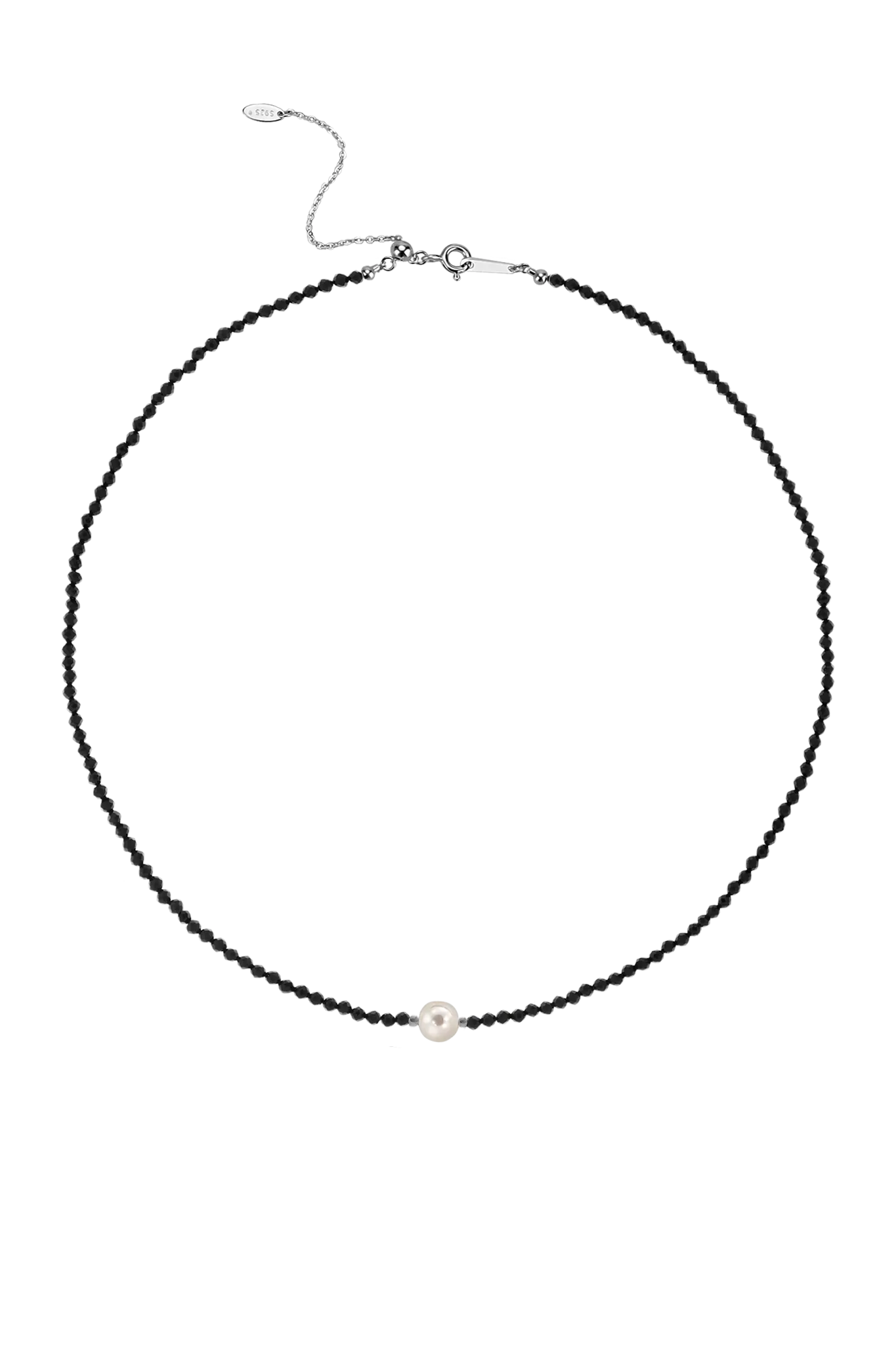 Collana Spinel&Pearl