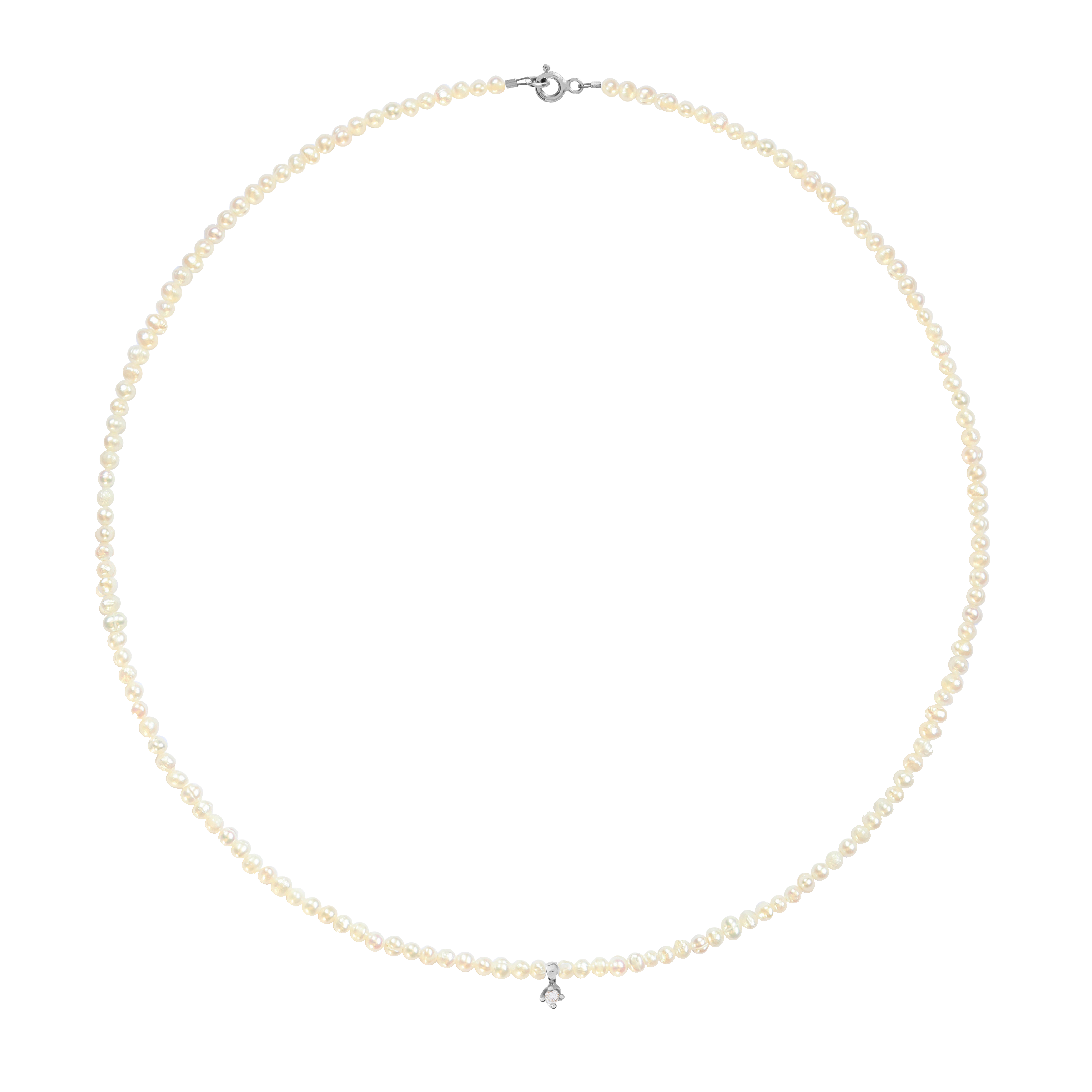 collana Mini Pearls&Diamond LisaConcept