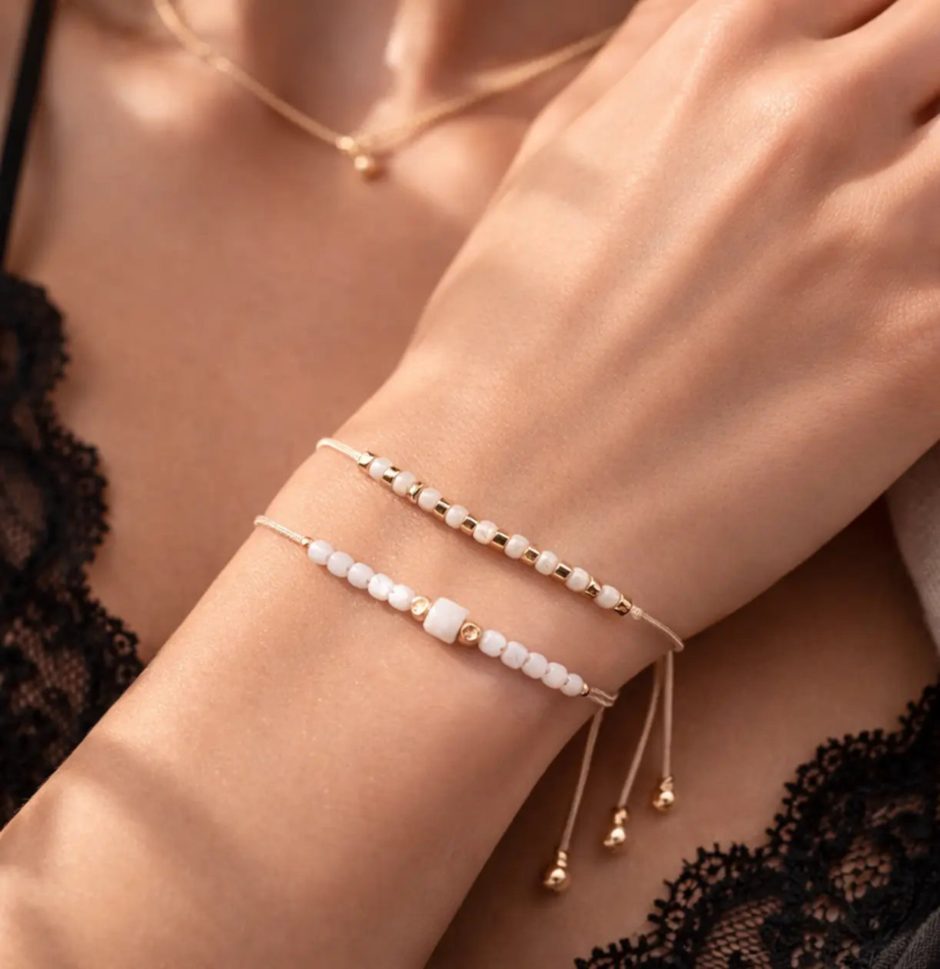 Brățară pe șnur Howlit II Lisa&Co.