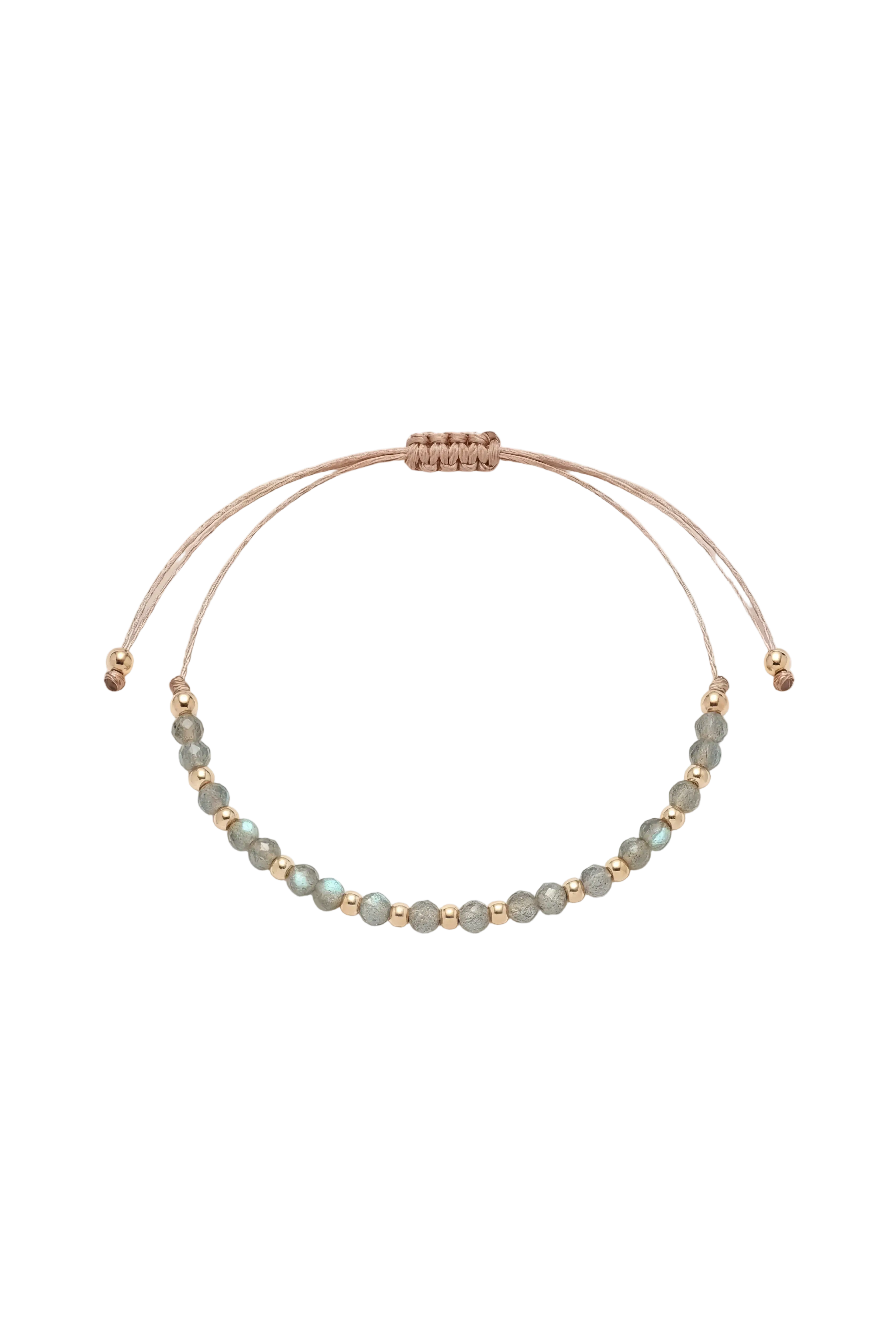 Brățară pe șnur Labradorit III Lisa&Co.