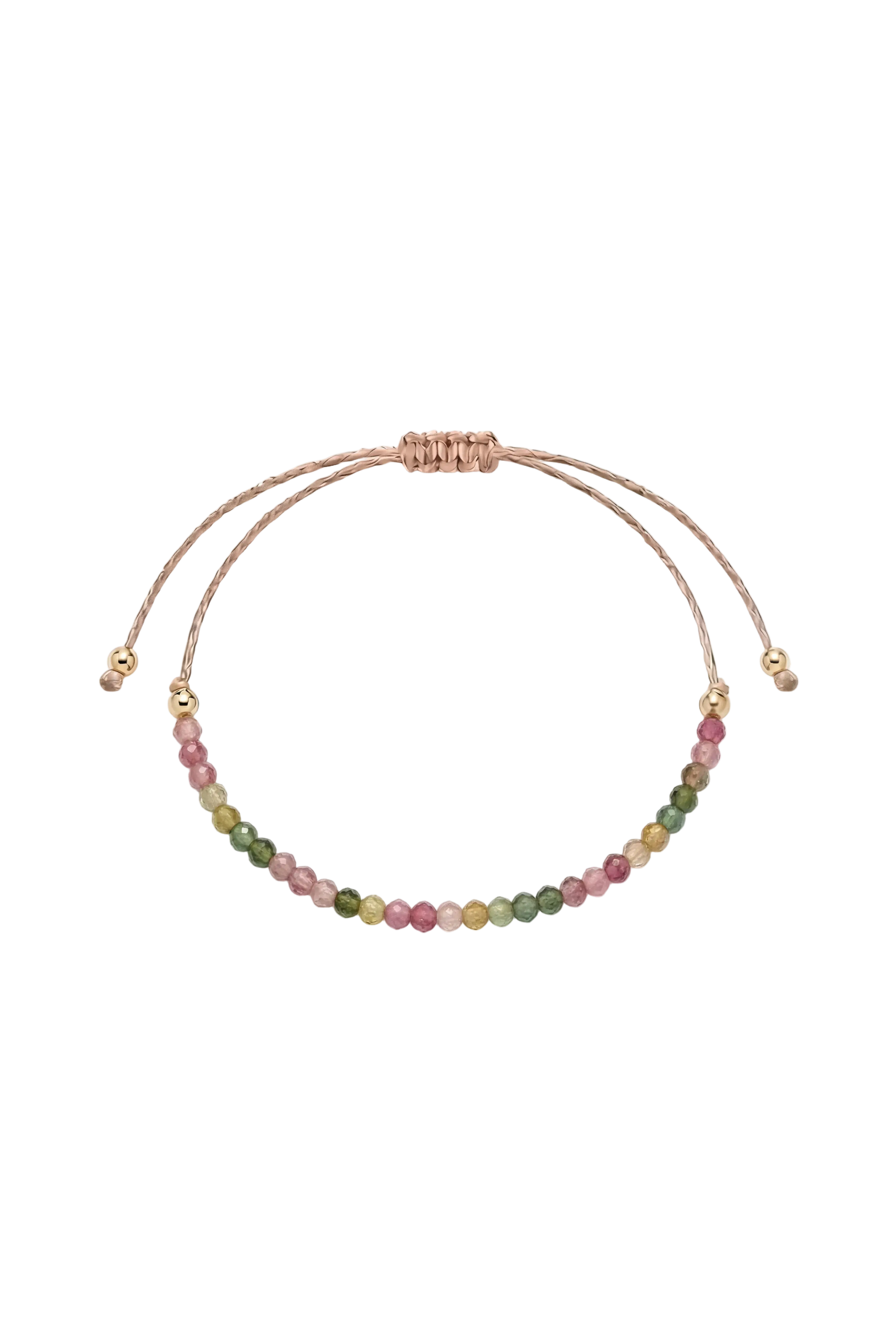 Brățară pe șnur Rainbow Tourmaline I Lisa&Co.