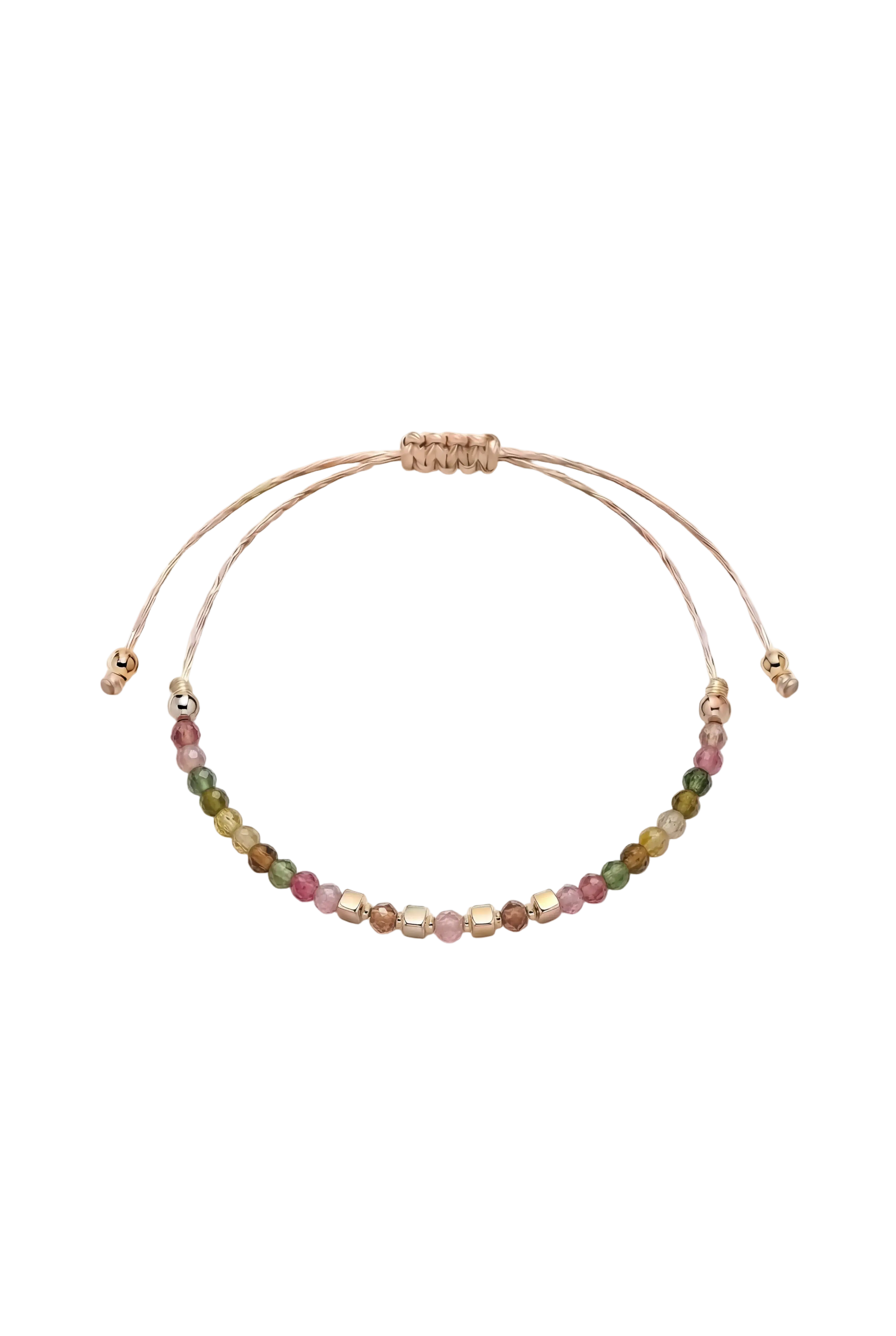 Brățară pe șnur Rainbow Tourmaline II Lisa&Co.