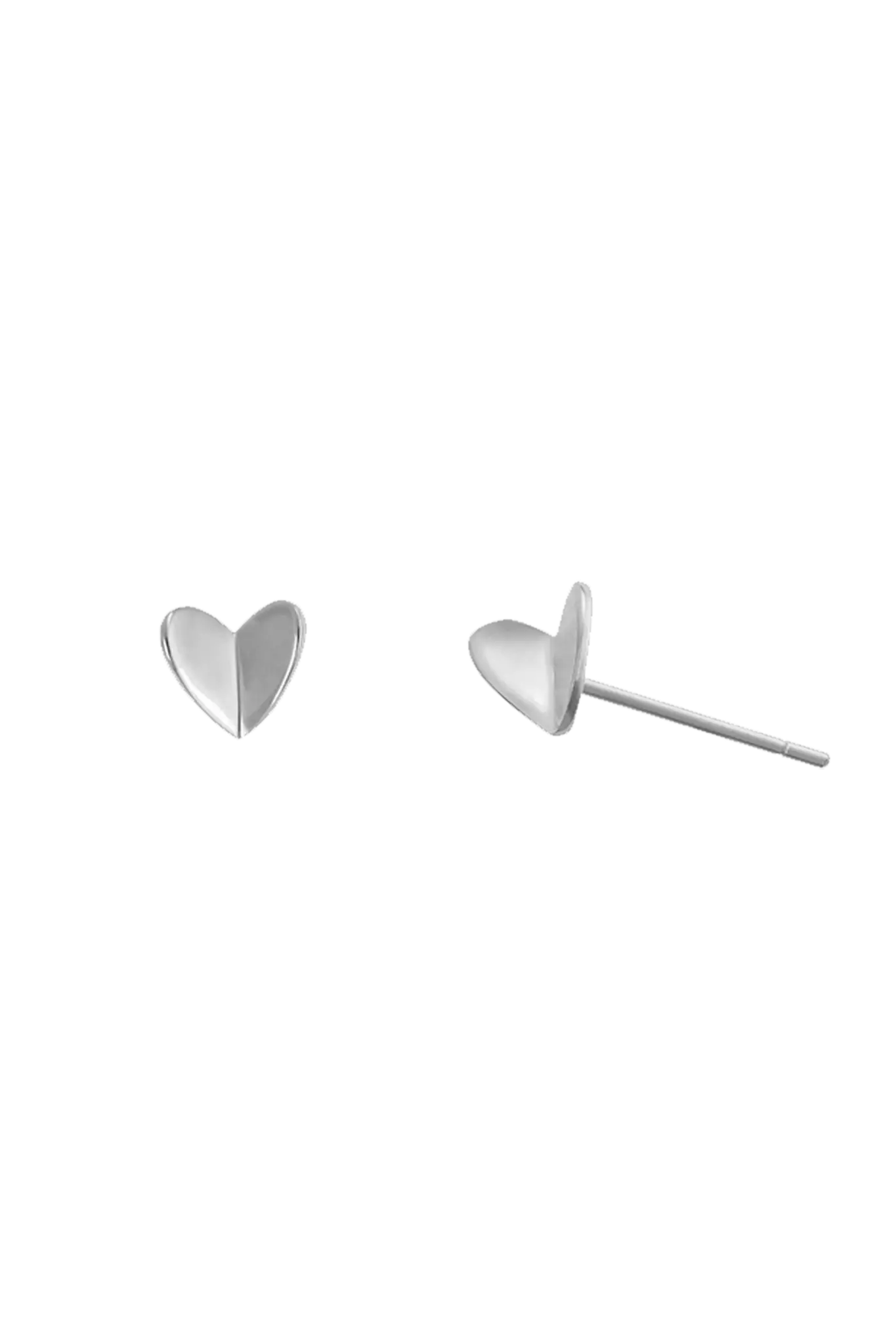 Cercei Argint Butterfly Heart L LisaConcept