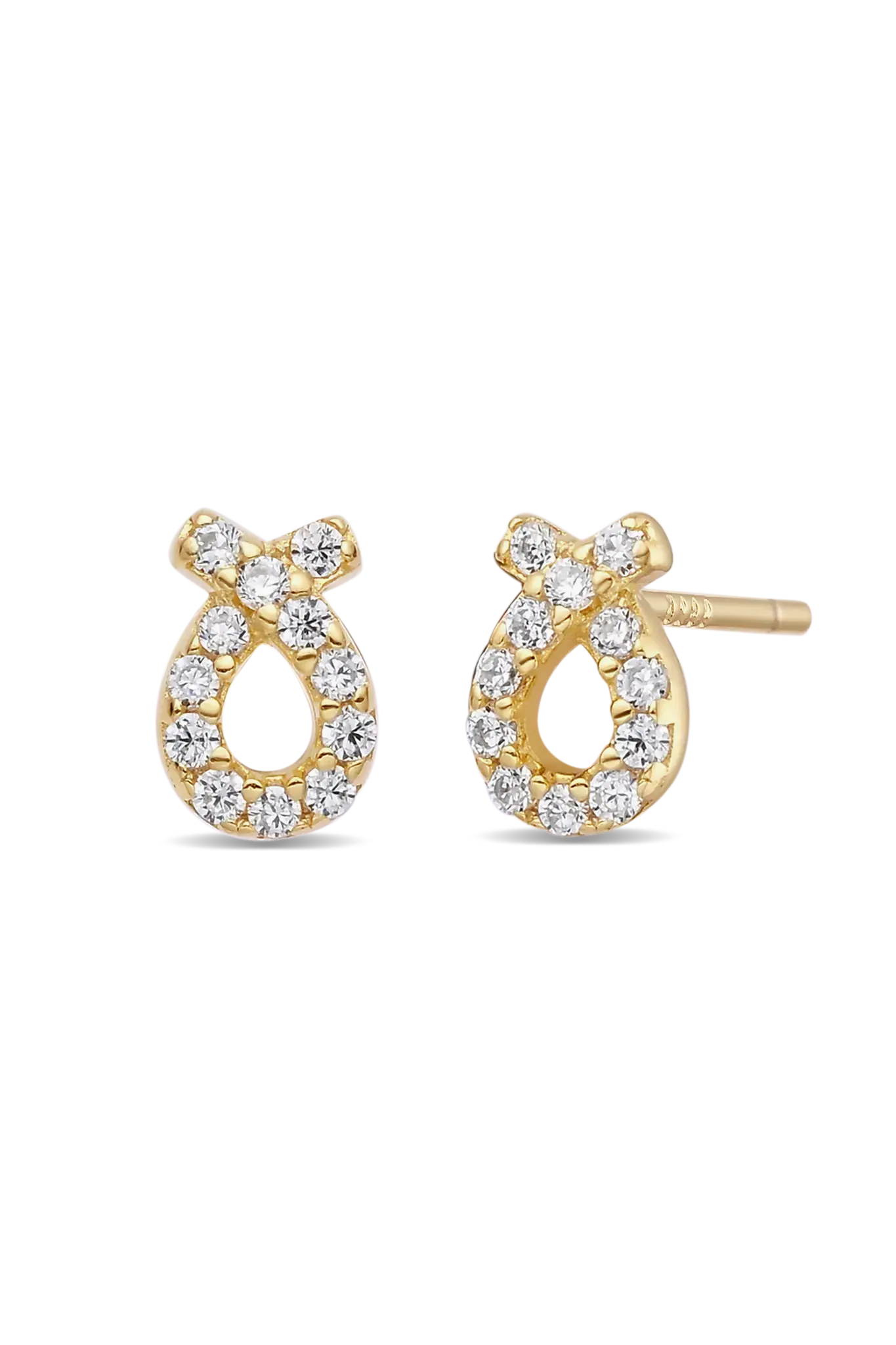 Cercei Argint Crystal Curl Lisa&Co.