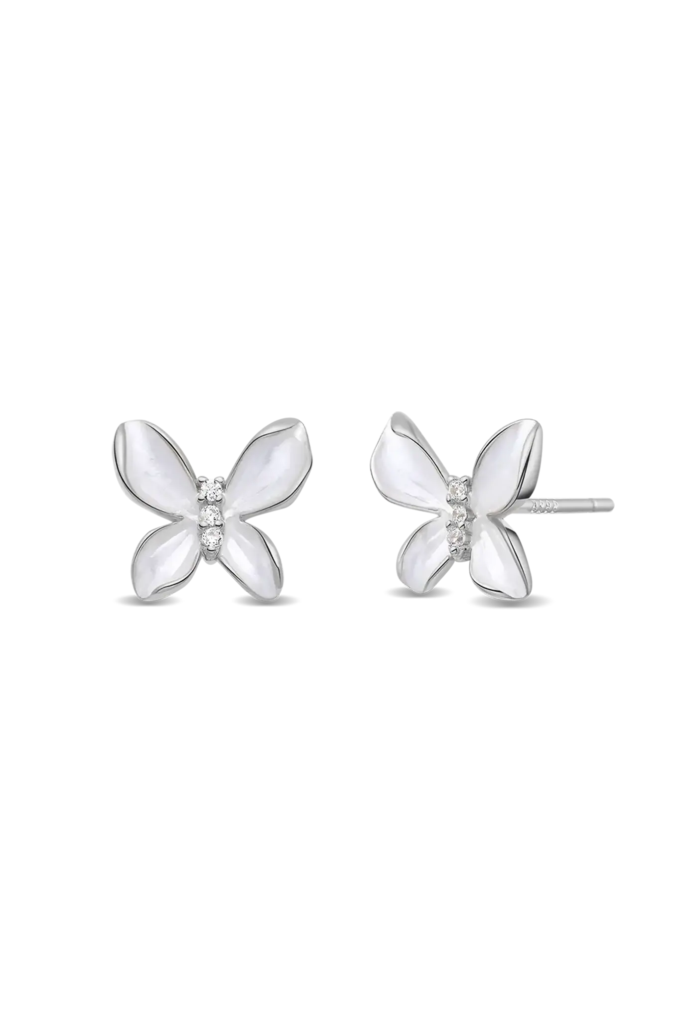 Cercei Argint Fine Butterfly LisaConcept
