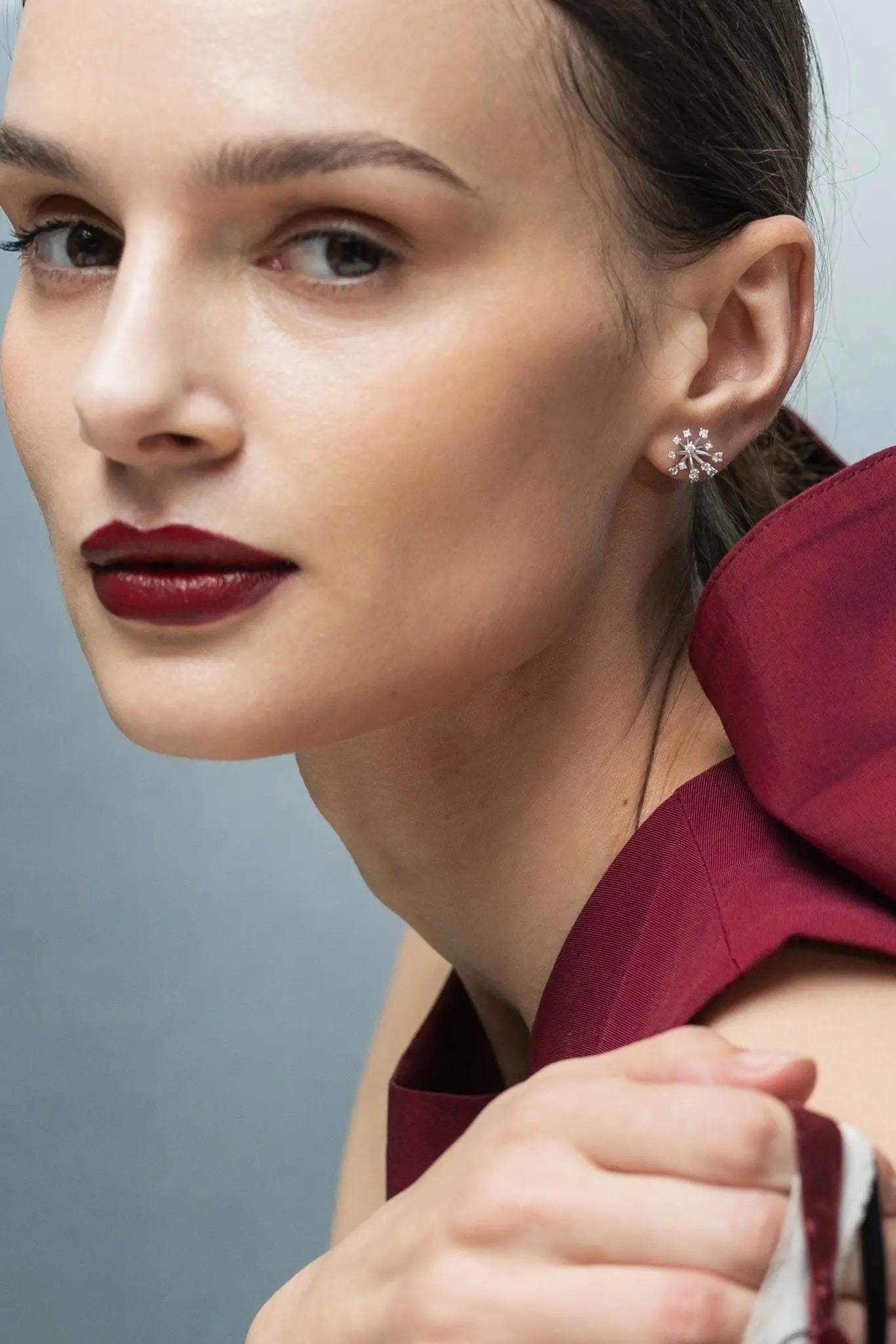 Cercei Argint Fiore Lisa&Co.