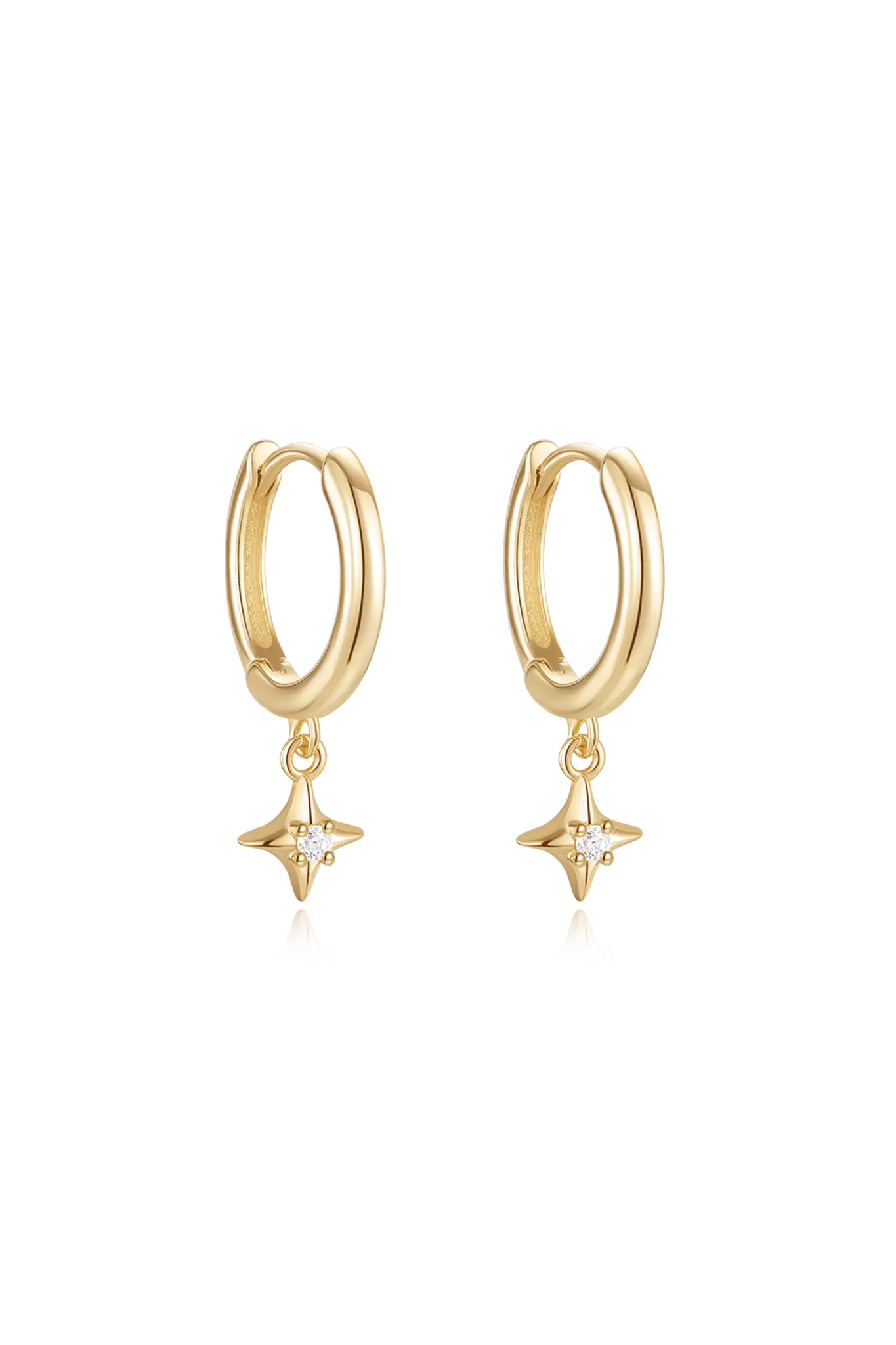 Cercei Argint Gamma Leonis Hoops Lisa&Co.