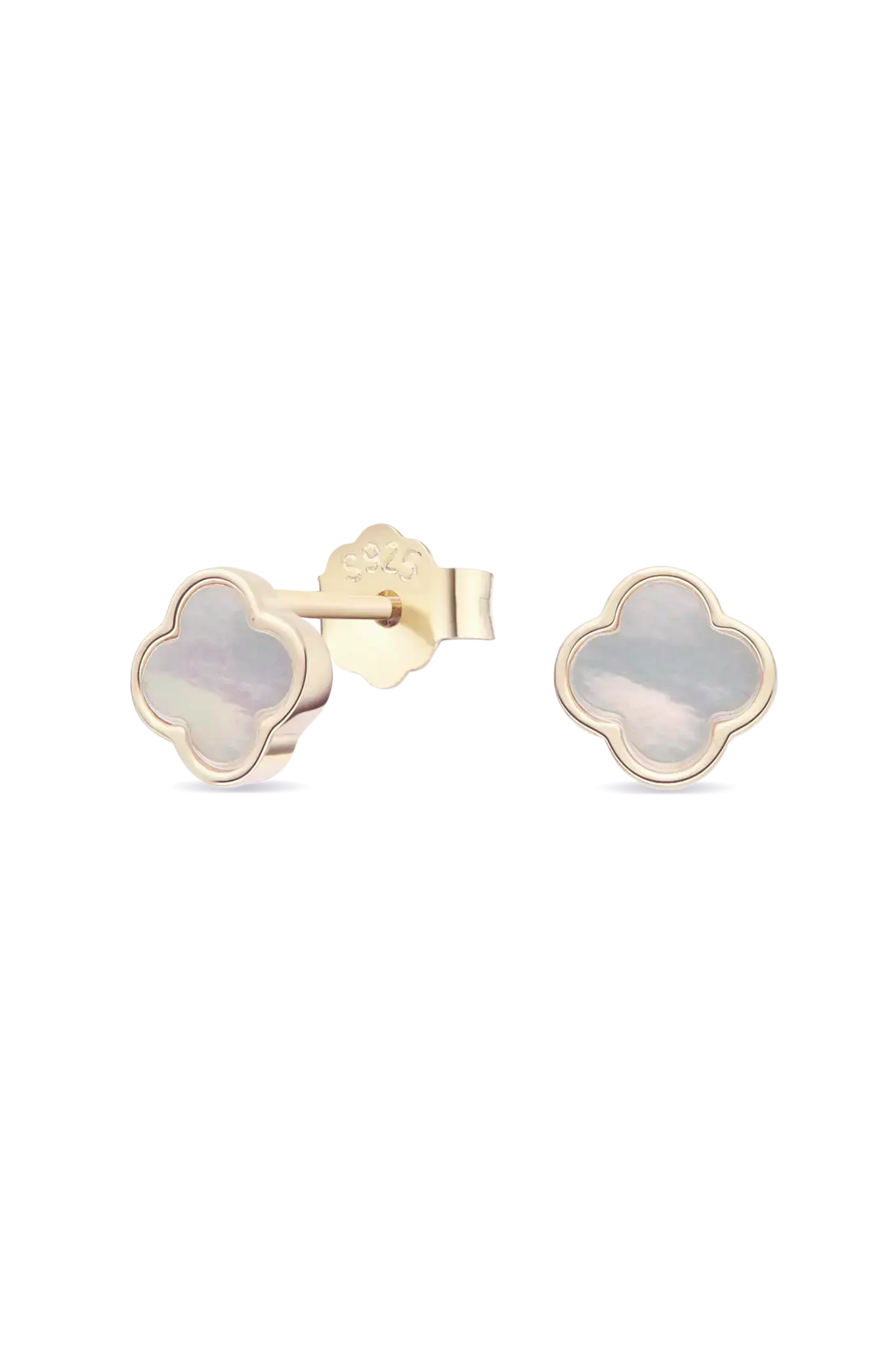 Cercei Argint Mother of Pearl Joy L Lisa&Co.