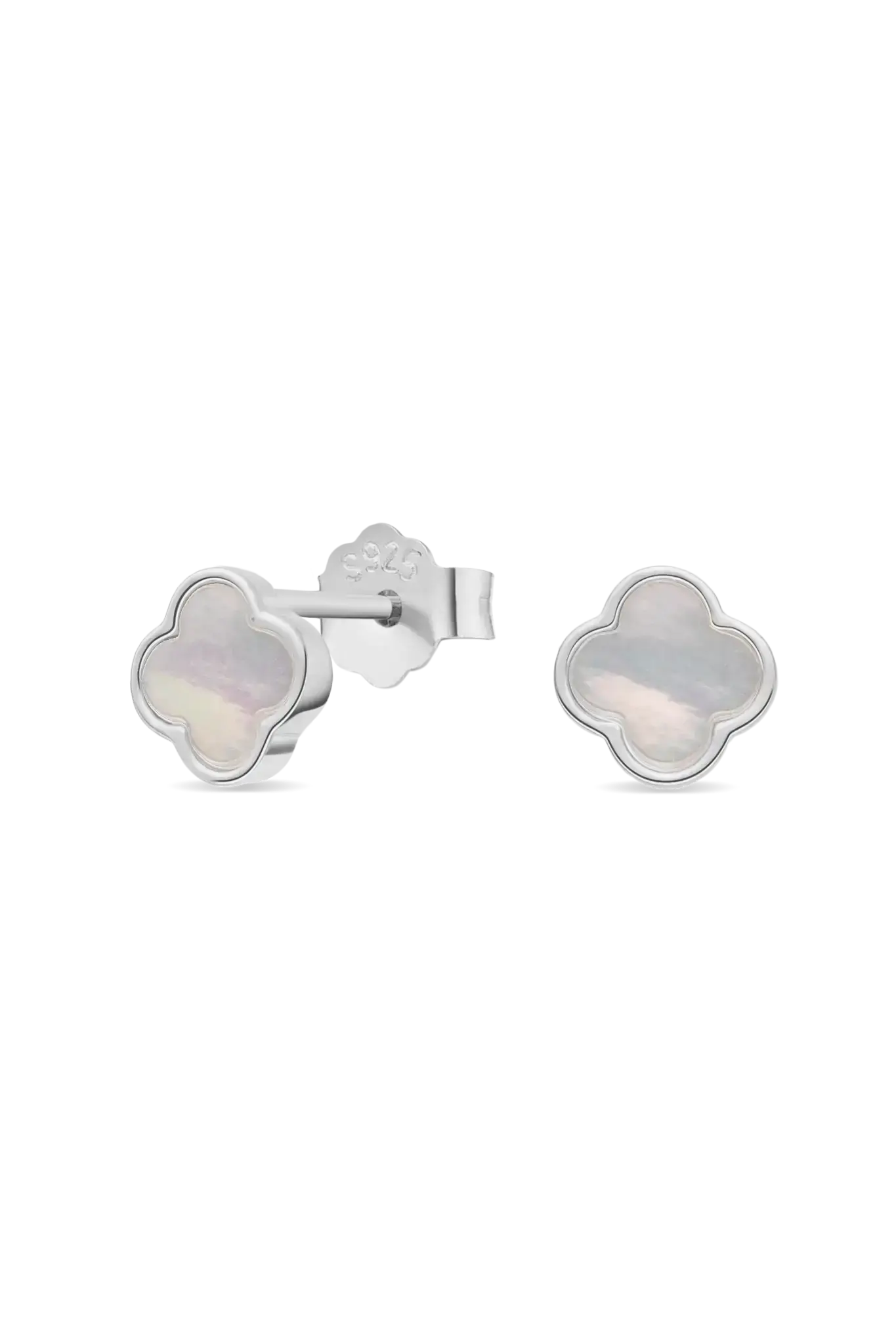 Cercei Argint Mother of Pearl Joy L Lisa&Co.