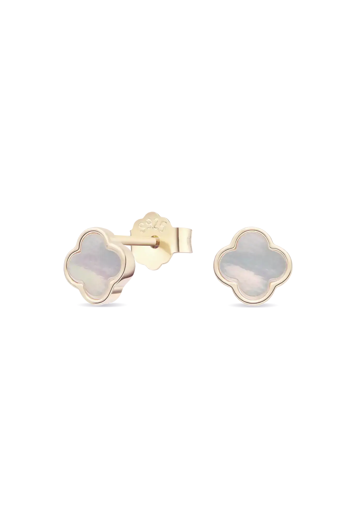 Orecchini Argento Mother of Pearl Joy M Lisa&Co.