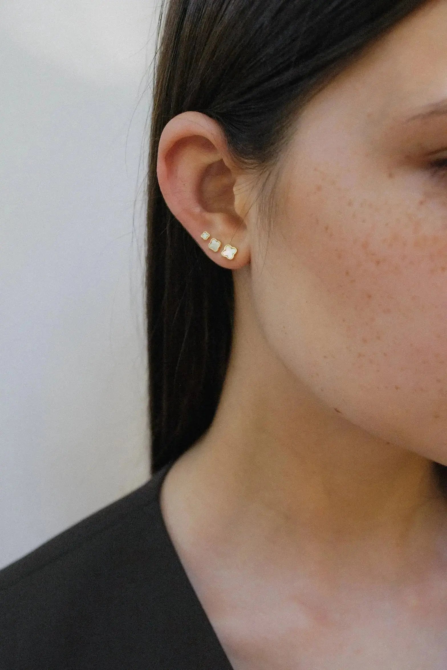 Orecchini Argento Mother of Pearl Joy M Lisa&Co.