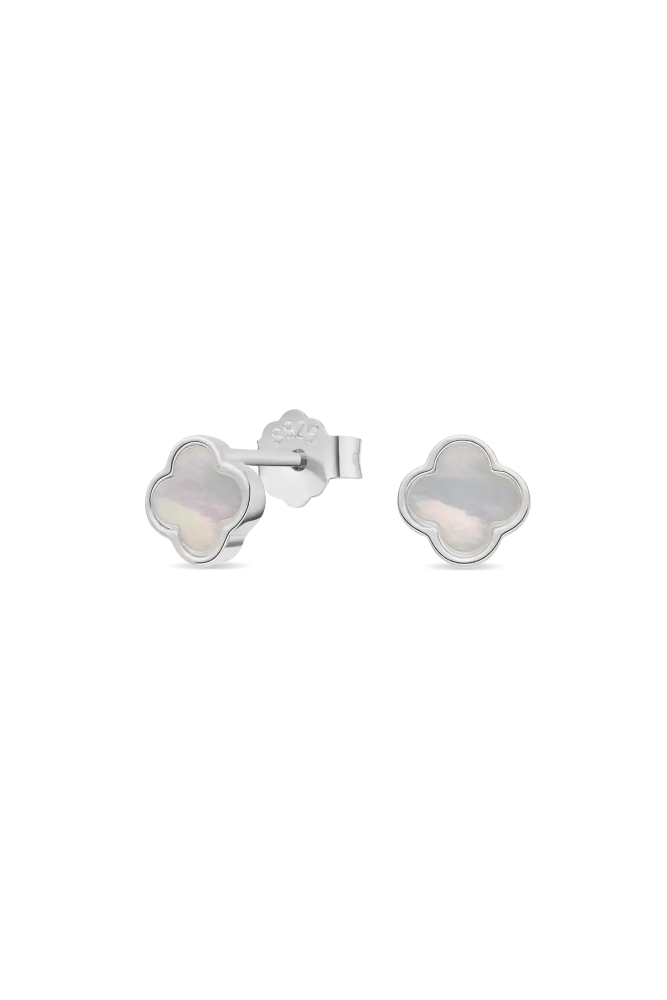 Cercei Argint Mother of Pearl Joy S Lisa&Co.
