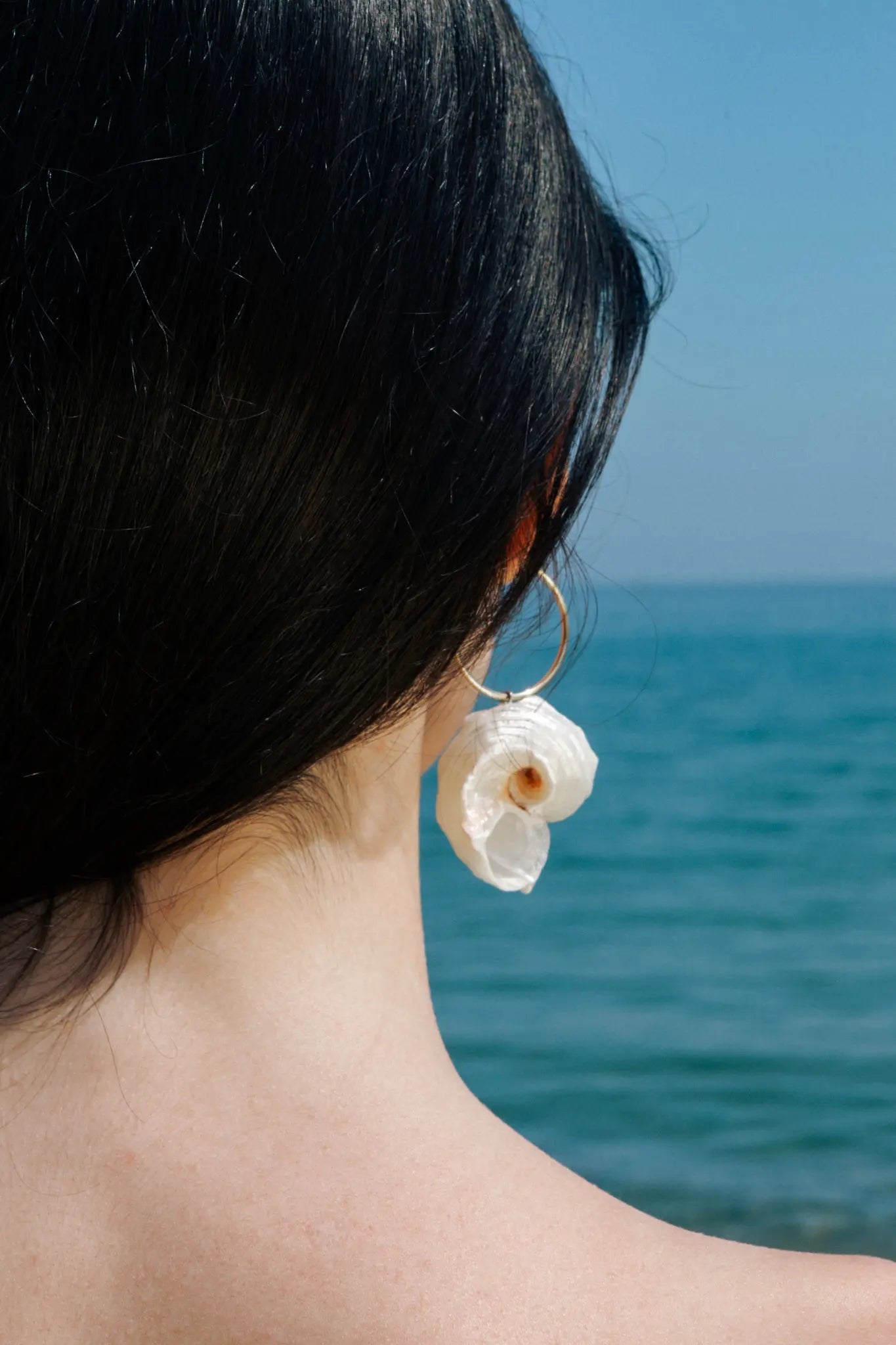 Cercei Argint Seashell In The Loop LisaConcept