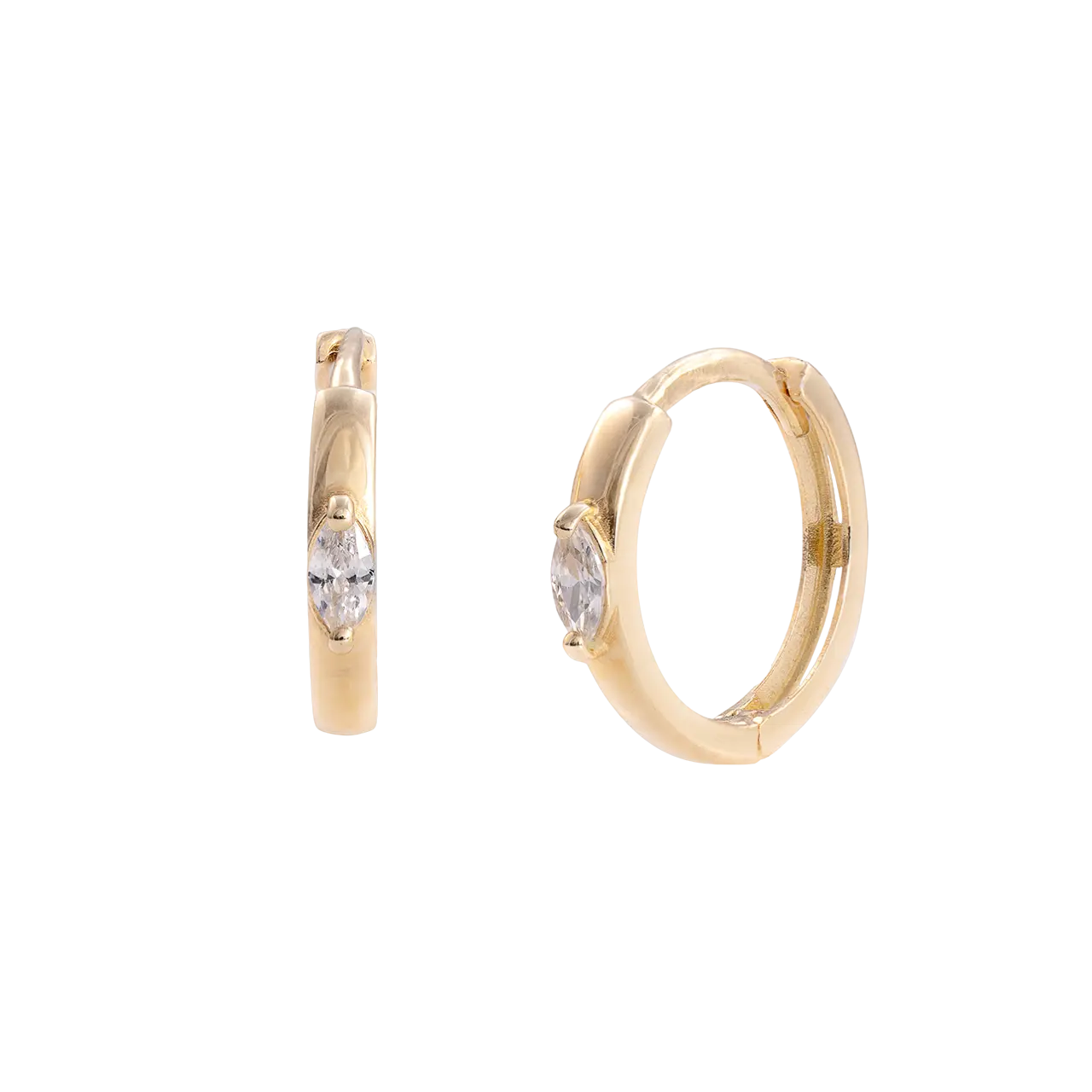 orecchini Lis In The Loop • oro 14k LisaConcept