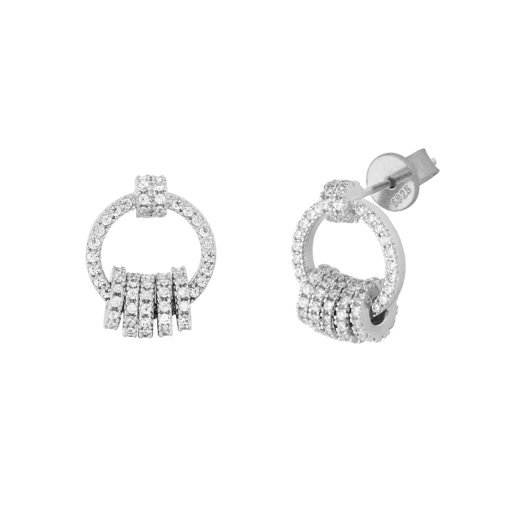 orecchini Paved Twister LisaConcept