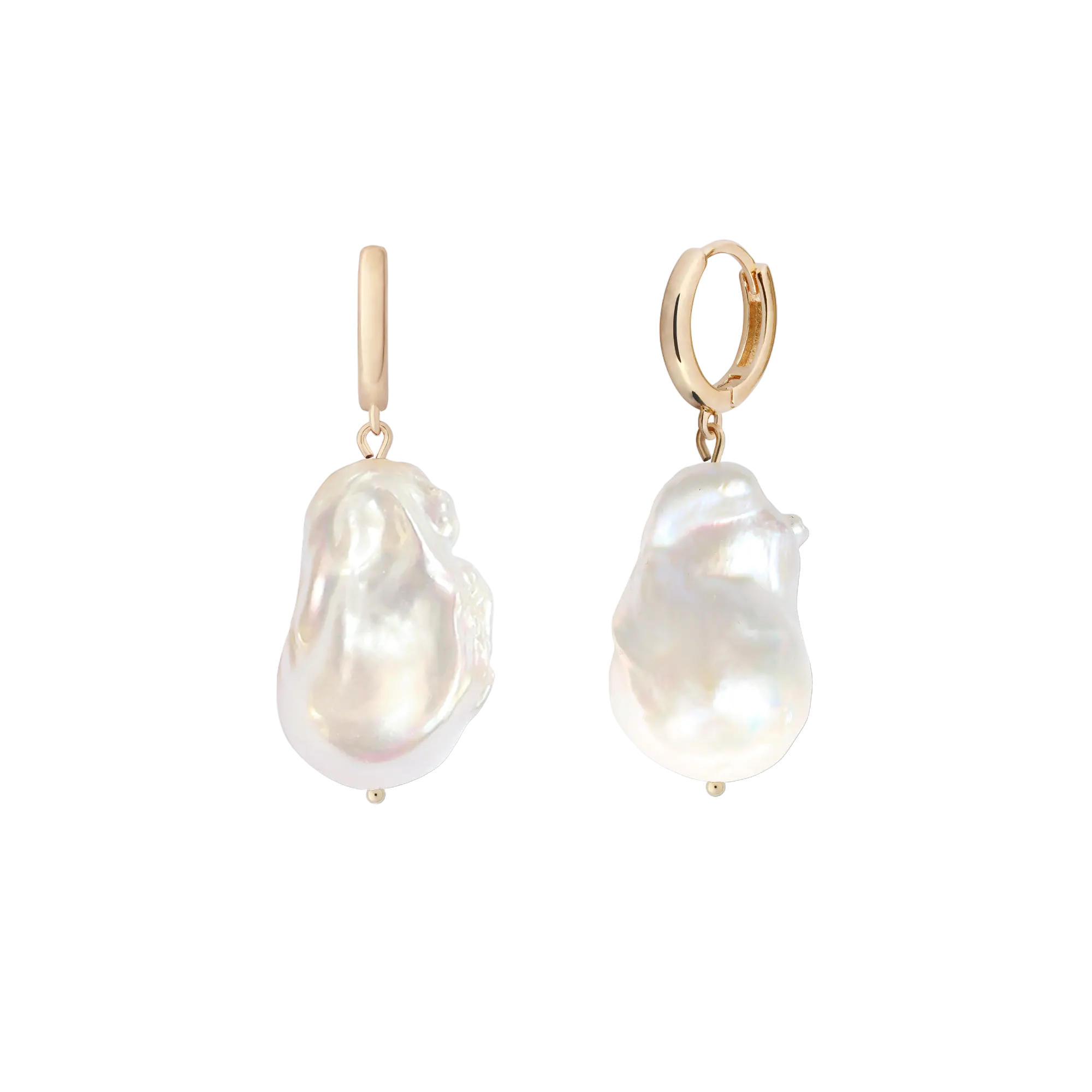 orecchini White Pearl Drop LisaConcept