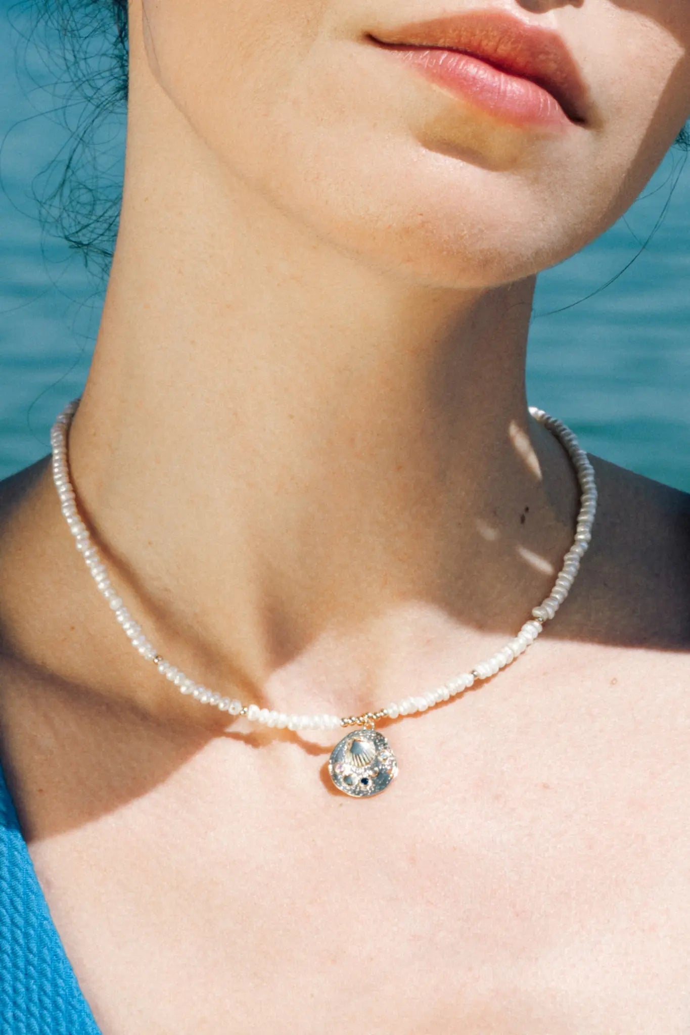 Colier Argint Seashell Pendant Lisa&Co.