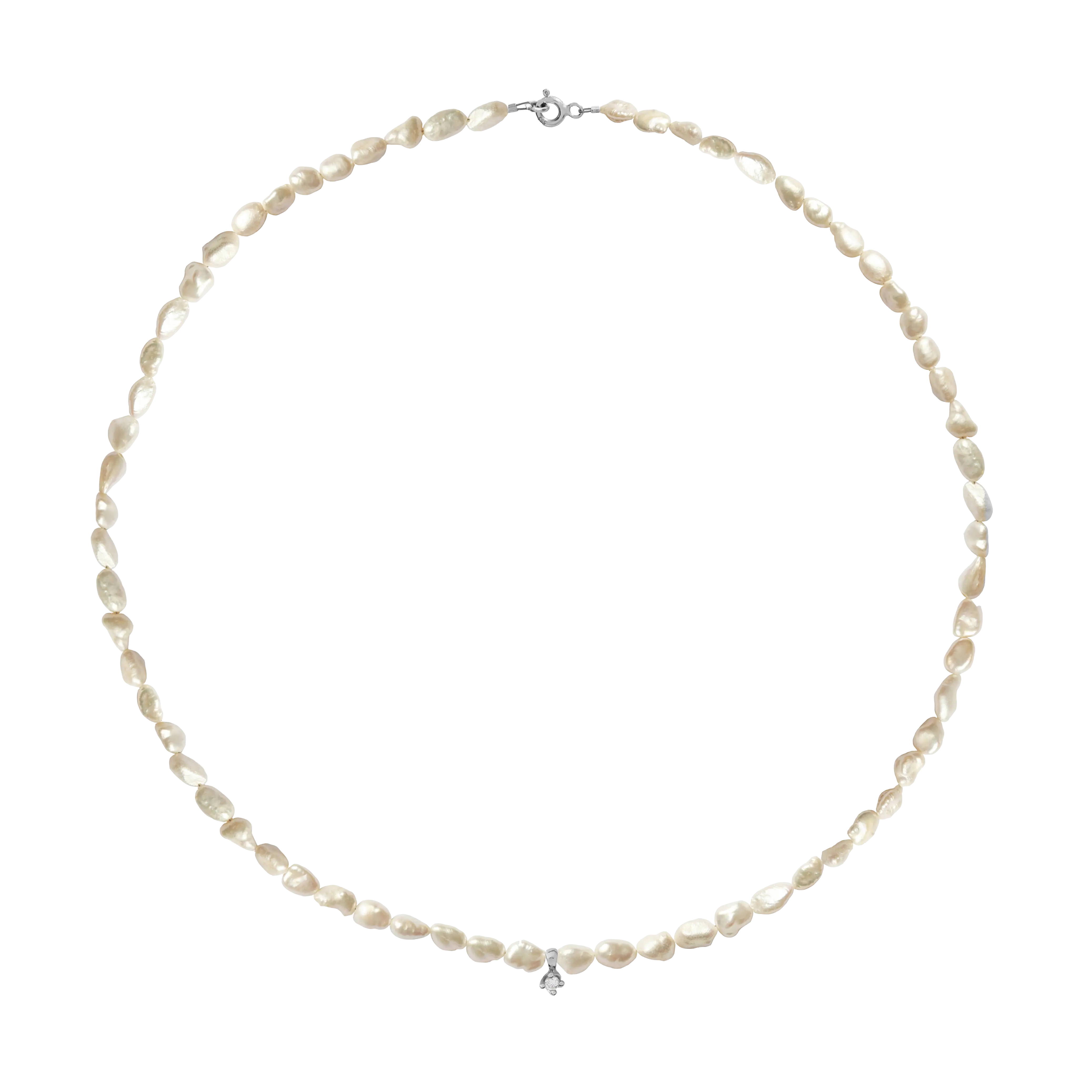 Colier Aur Odette Pearls&Diamond LisaConcept