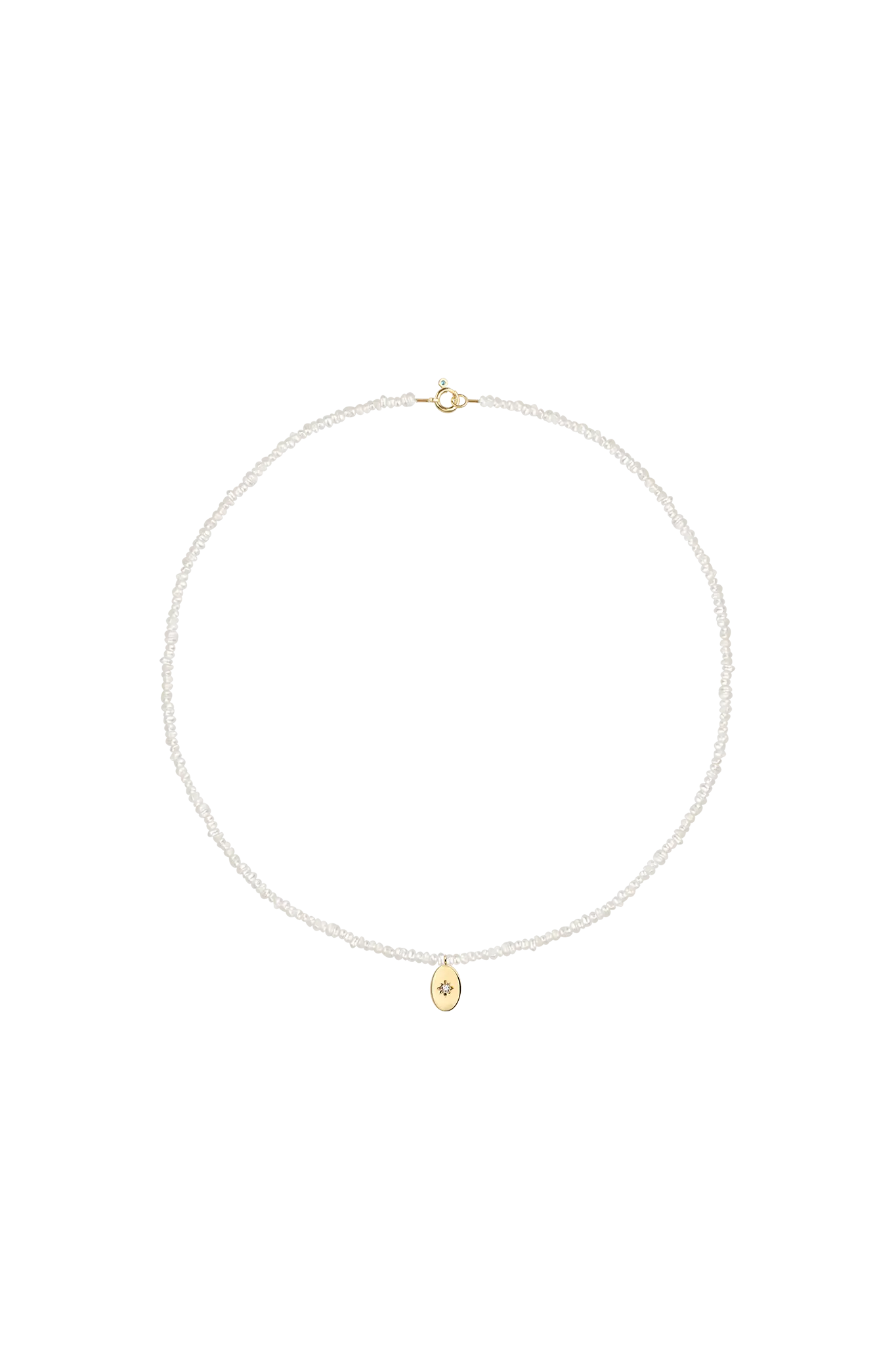 Colier Aur Pearls&Compass Lisa&Co.