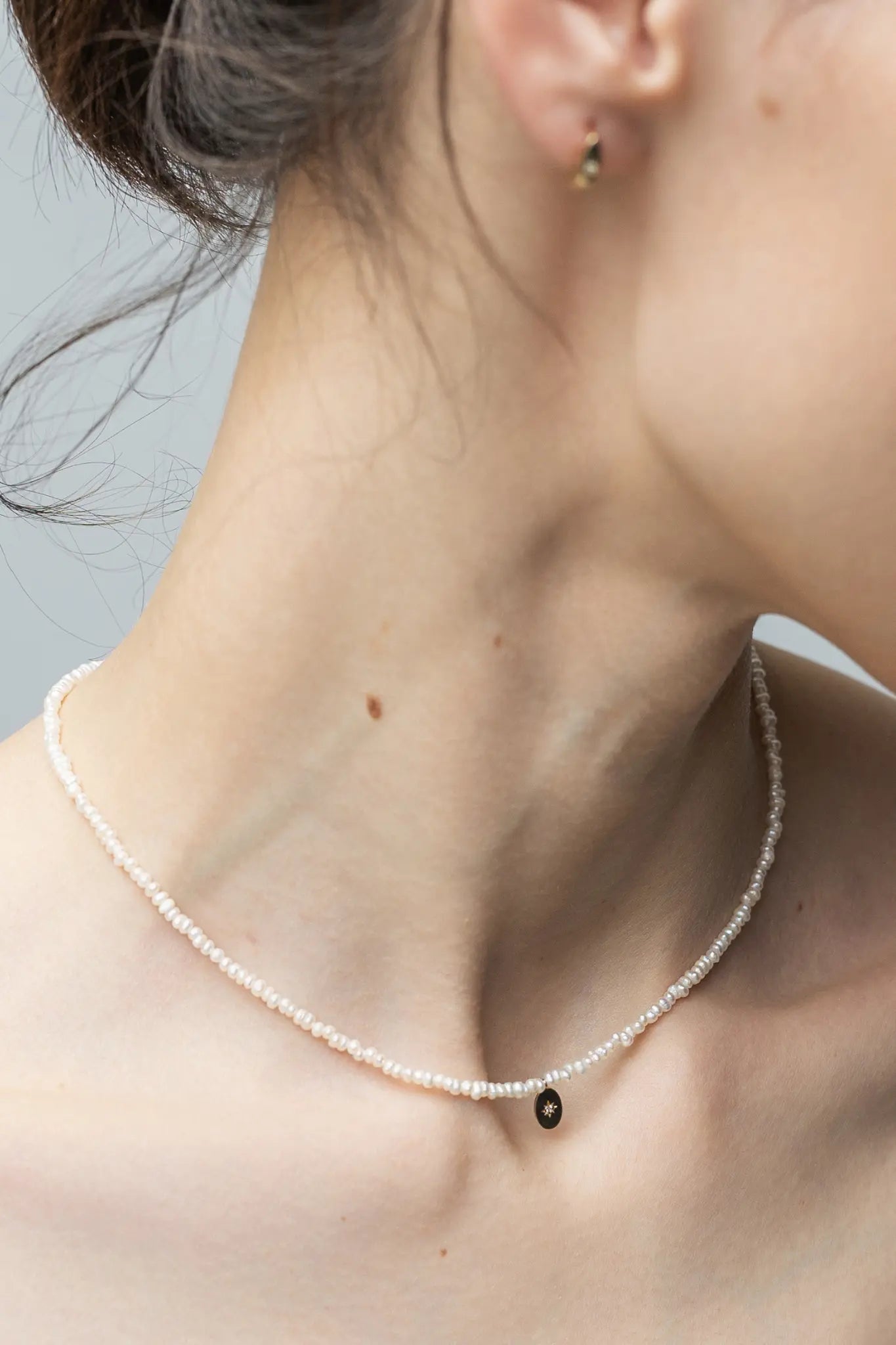 Colier Aur Pearls&Compass Lisa&Co.