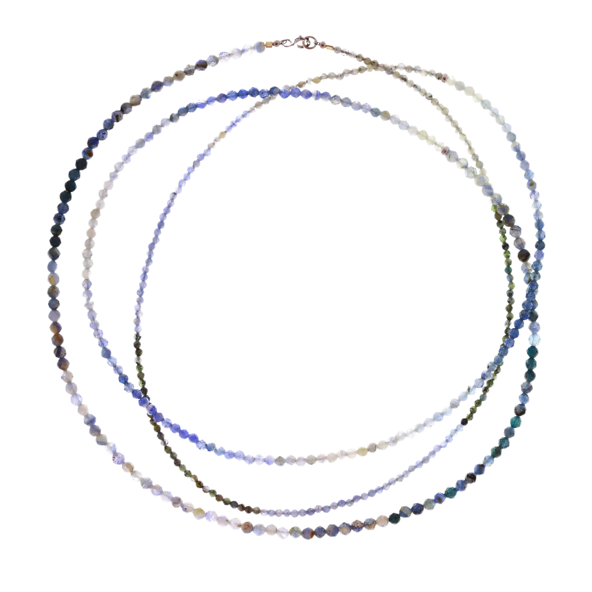 collana Gradient Blue Crystals L LisaConcept