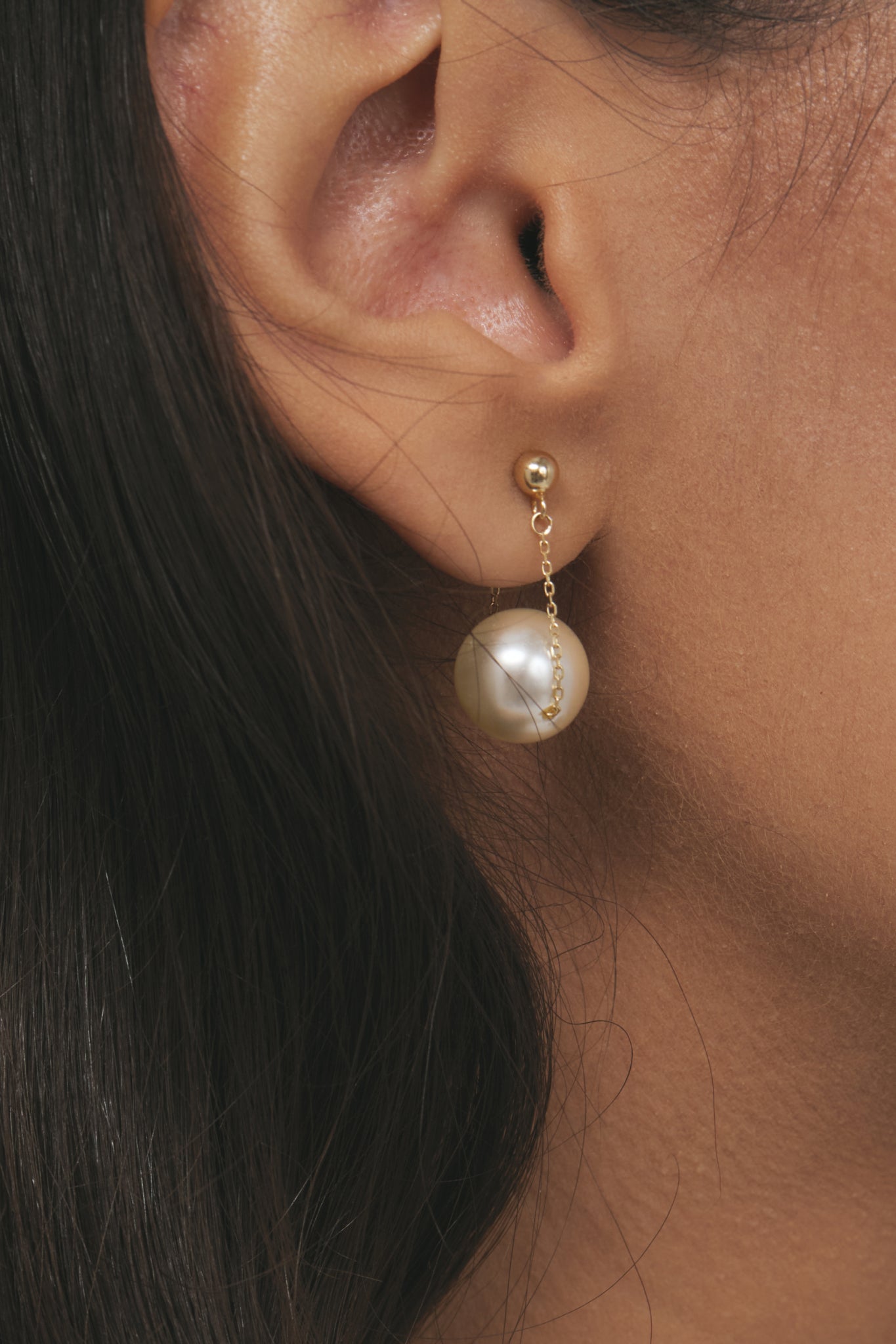 orecchini Giant Pearl Swing LisaConcept