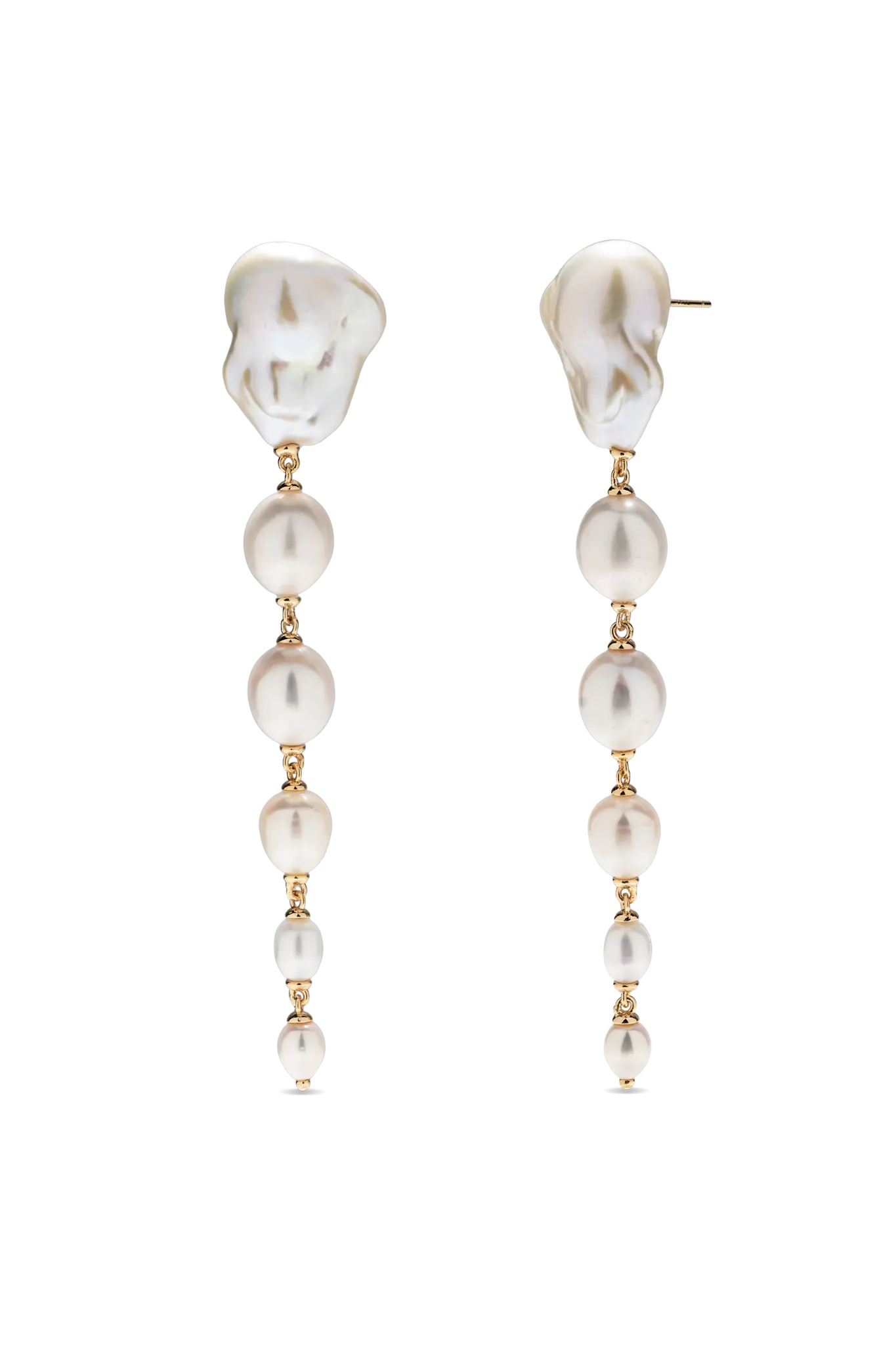 Orecchini argento Baroque Cascade