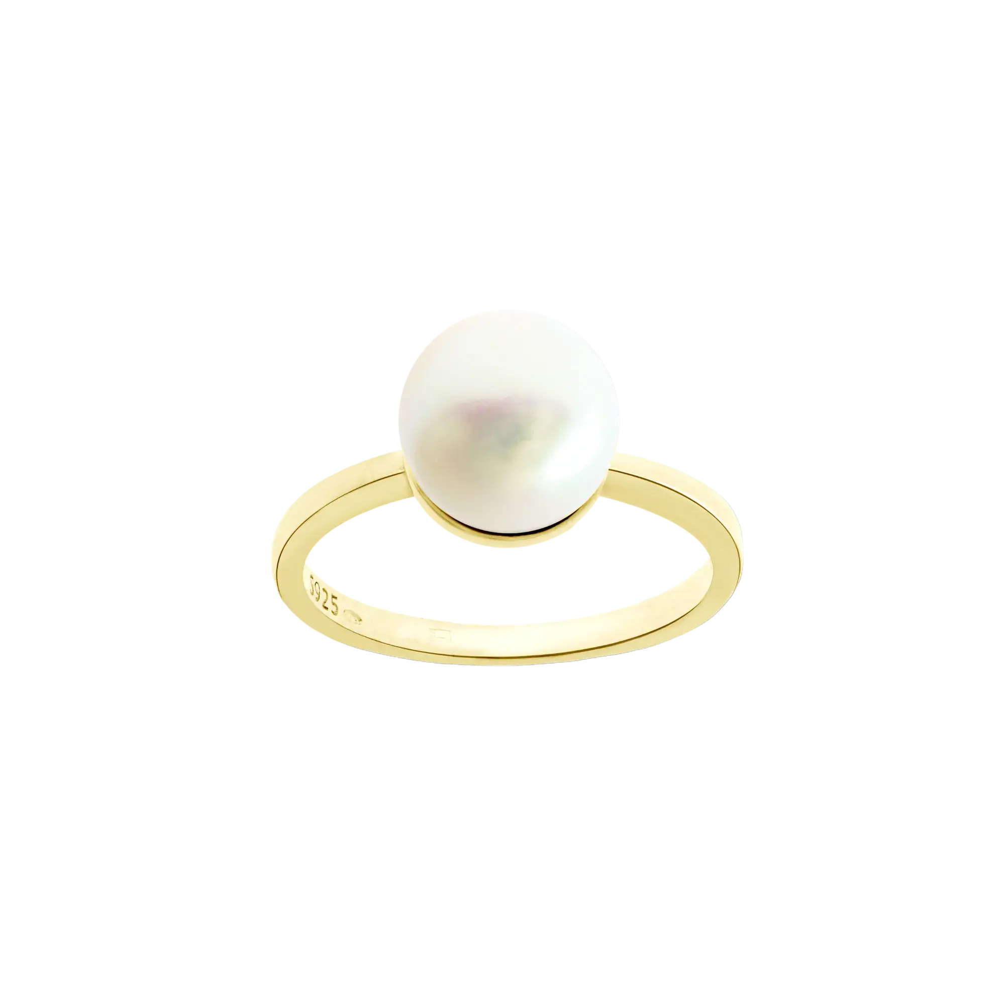 Anello Button Pearl LisaConcept