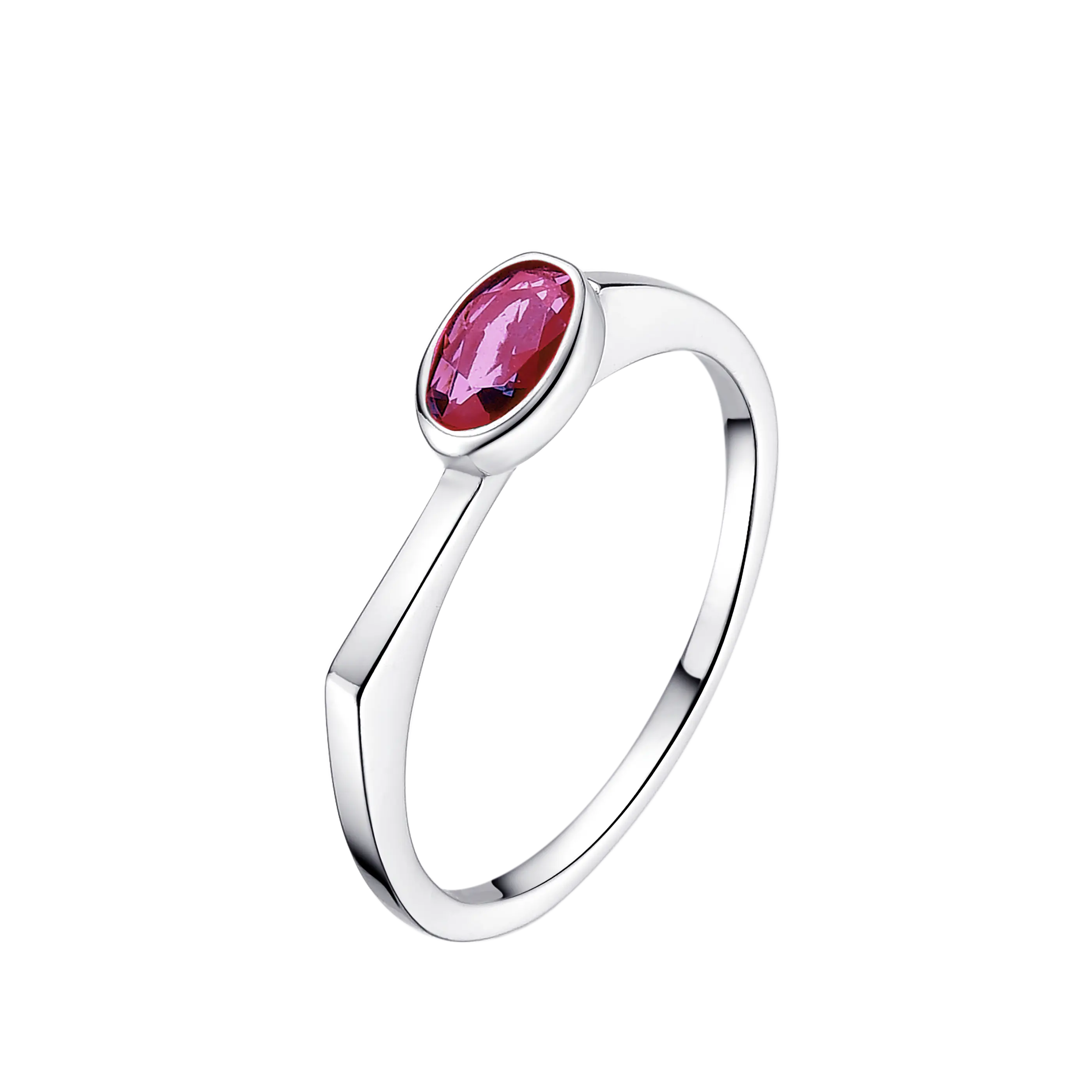 Inel Argint Oval Stone LisaConcept