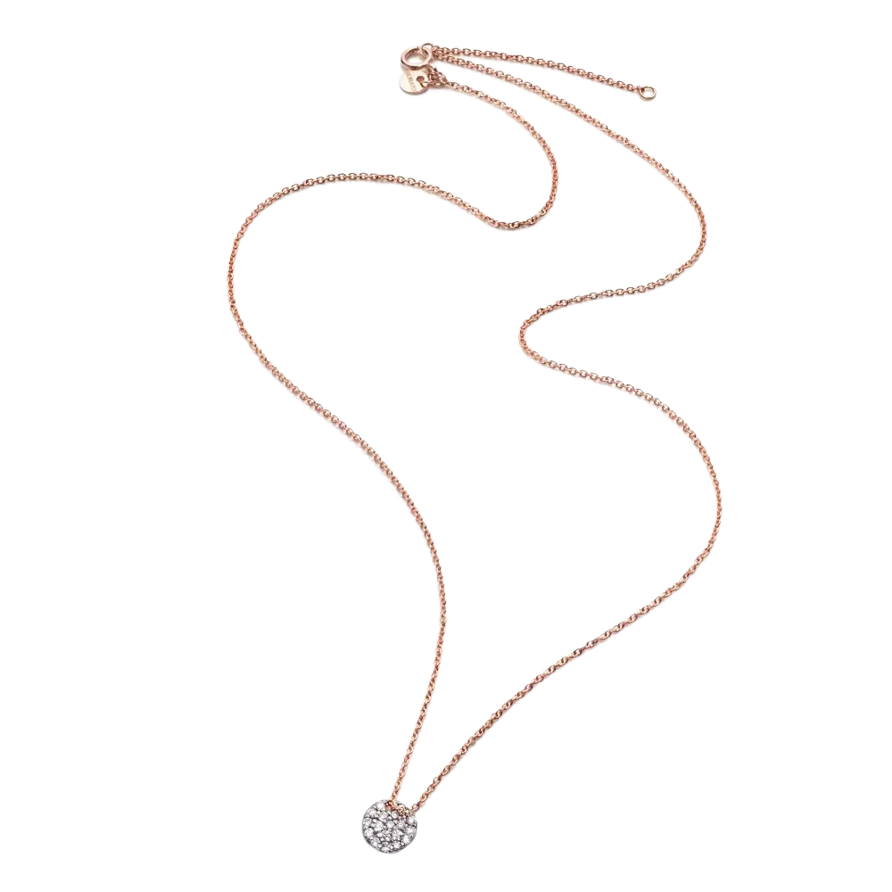 collana Pave White Diamonds S LisaConcept