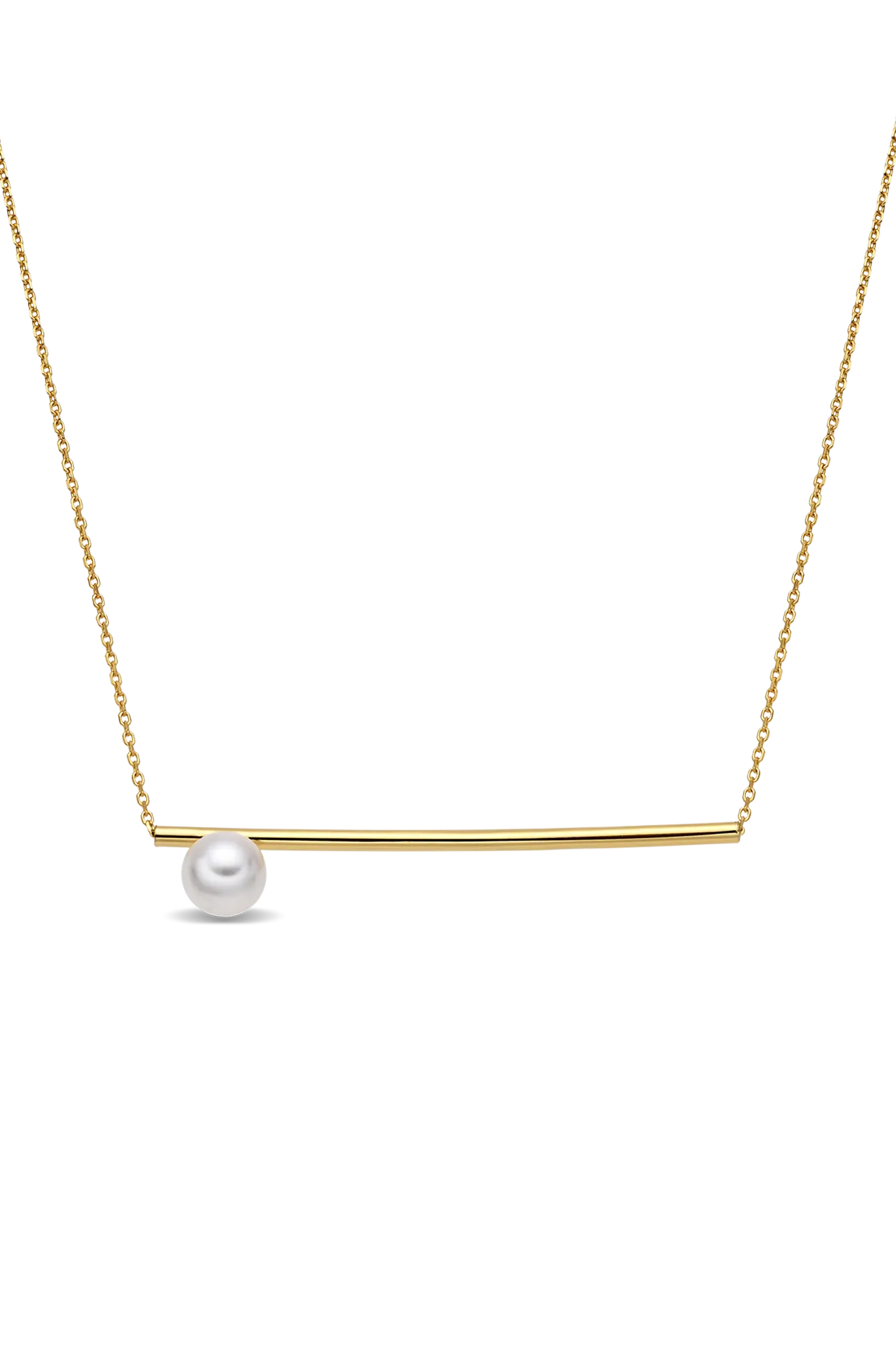 Lanț Argint Baguette Pearl Lisa&Co.