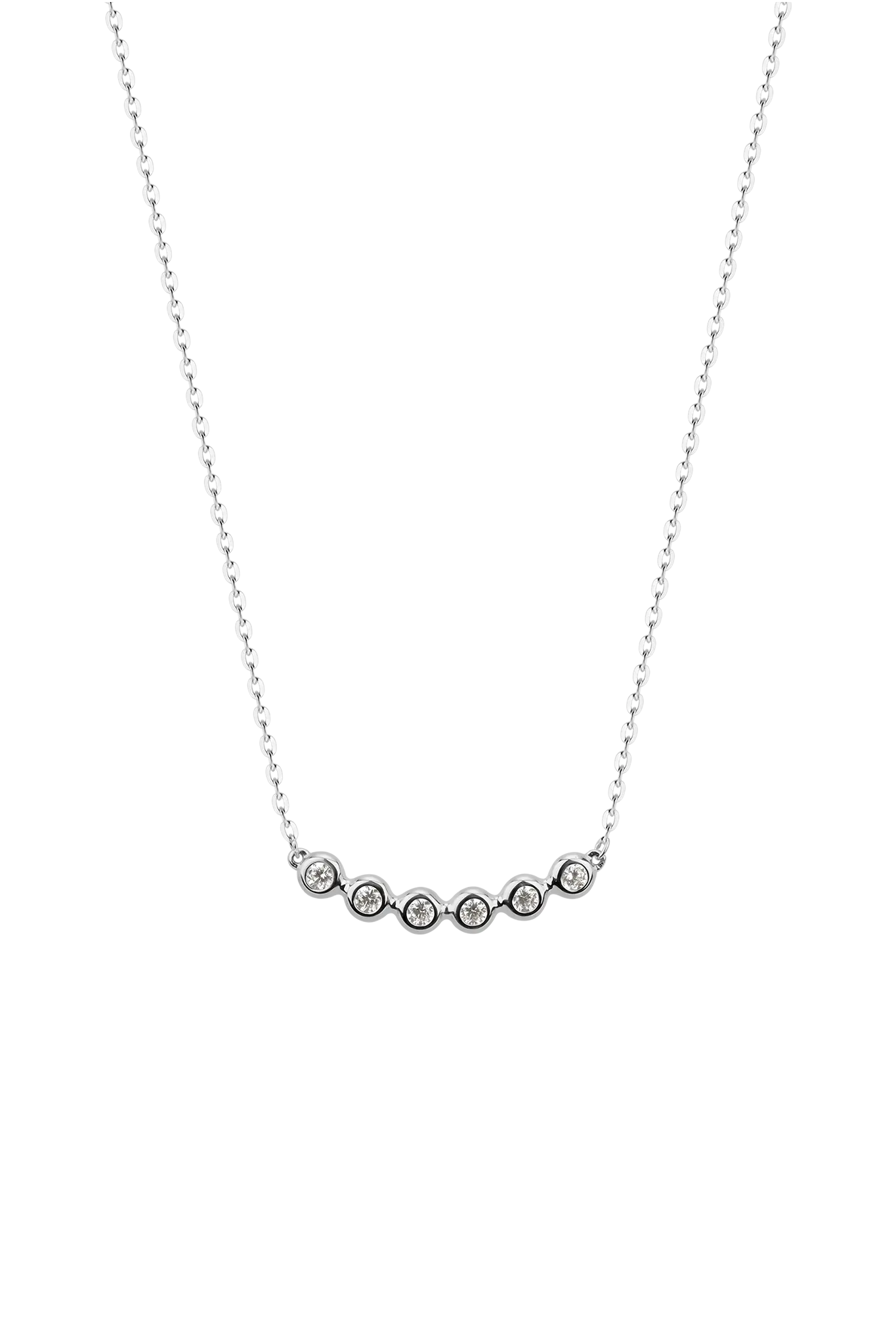 Lanț Argint Moving Crystals Lisa&Co.