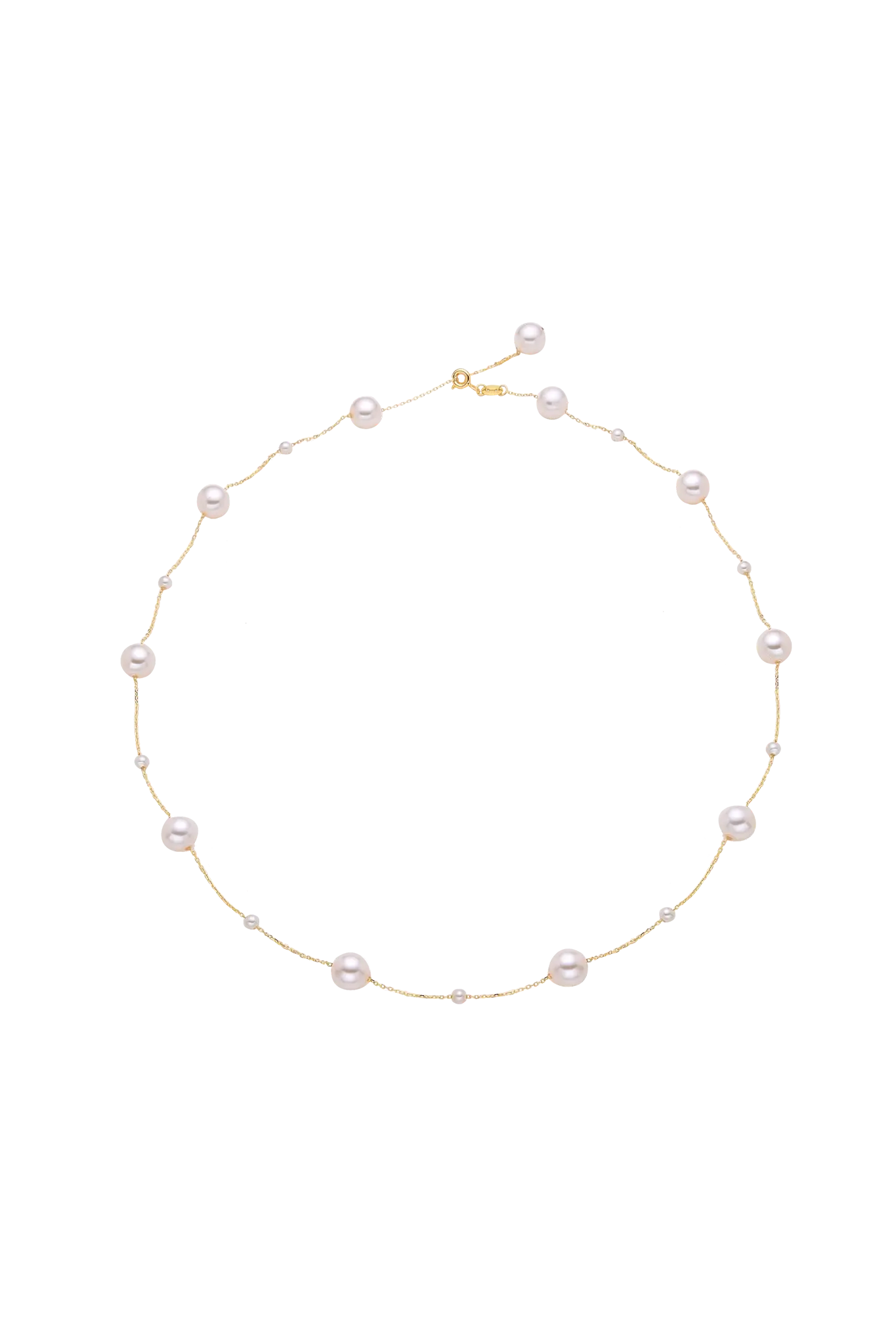 Lanț Argint Pearl Drip Drop S LisaConcept