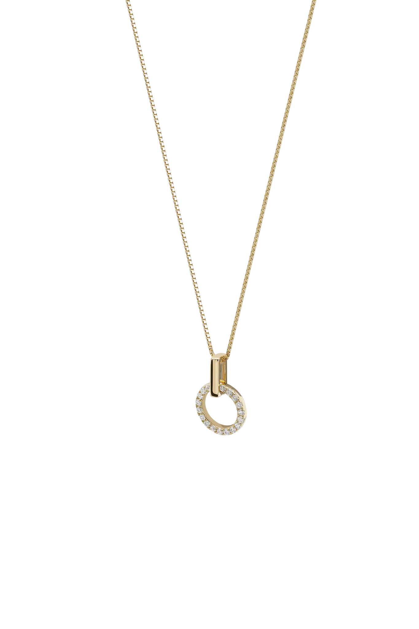 Lanț Argint Shiny Circle Piece LisaConcept