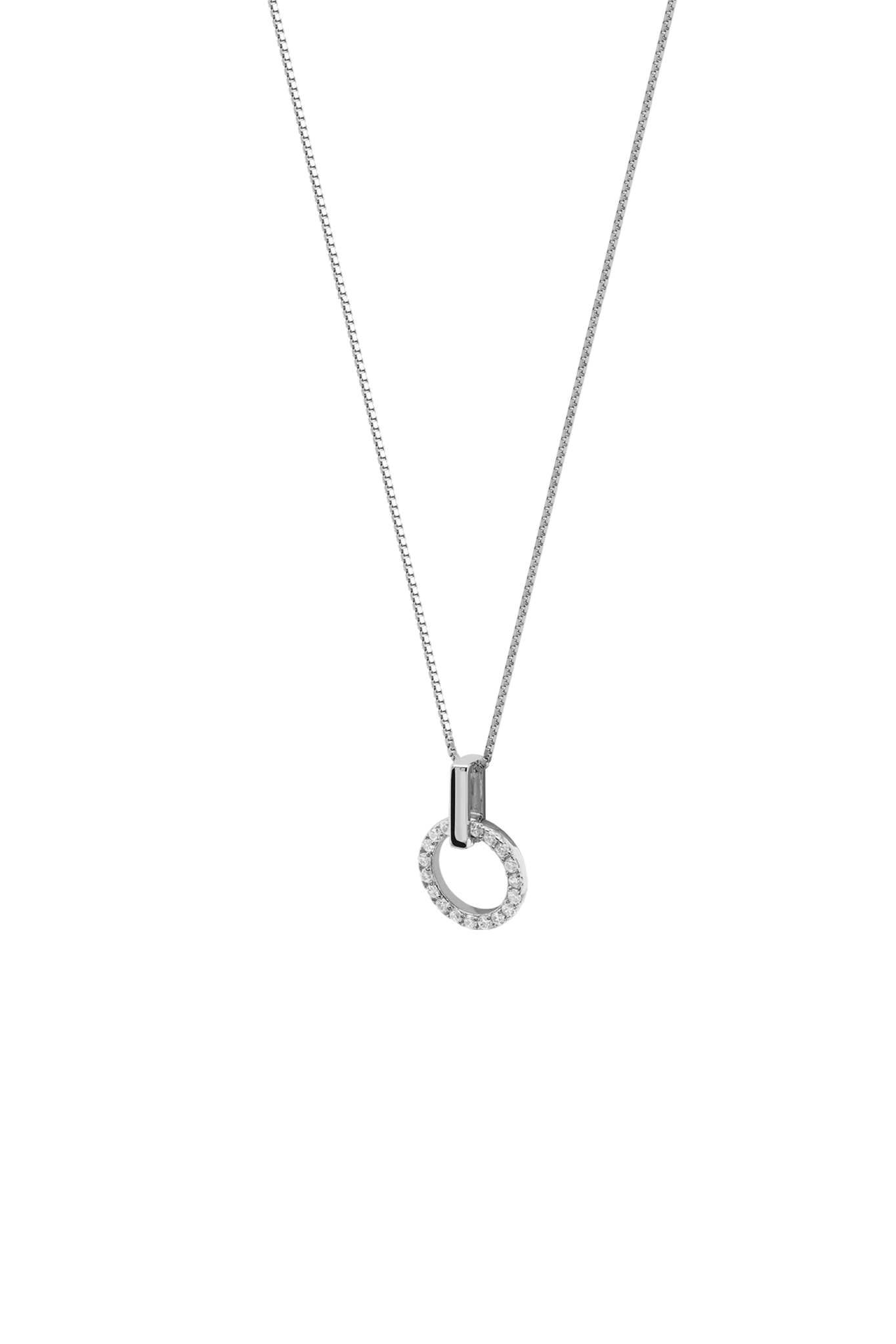 Lanț Argint Shiny Circle Piece LisaConcept