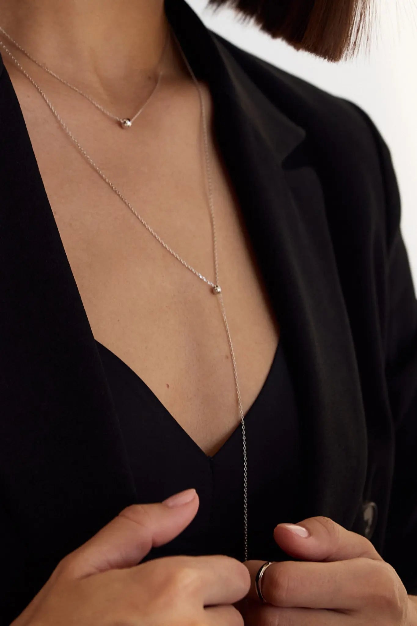 Lanț Argint Sliding Bead LisaConcept