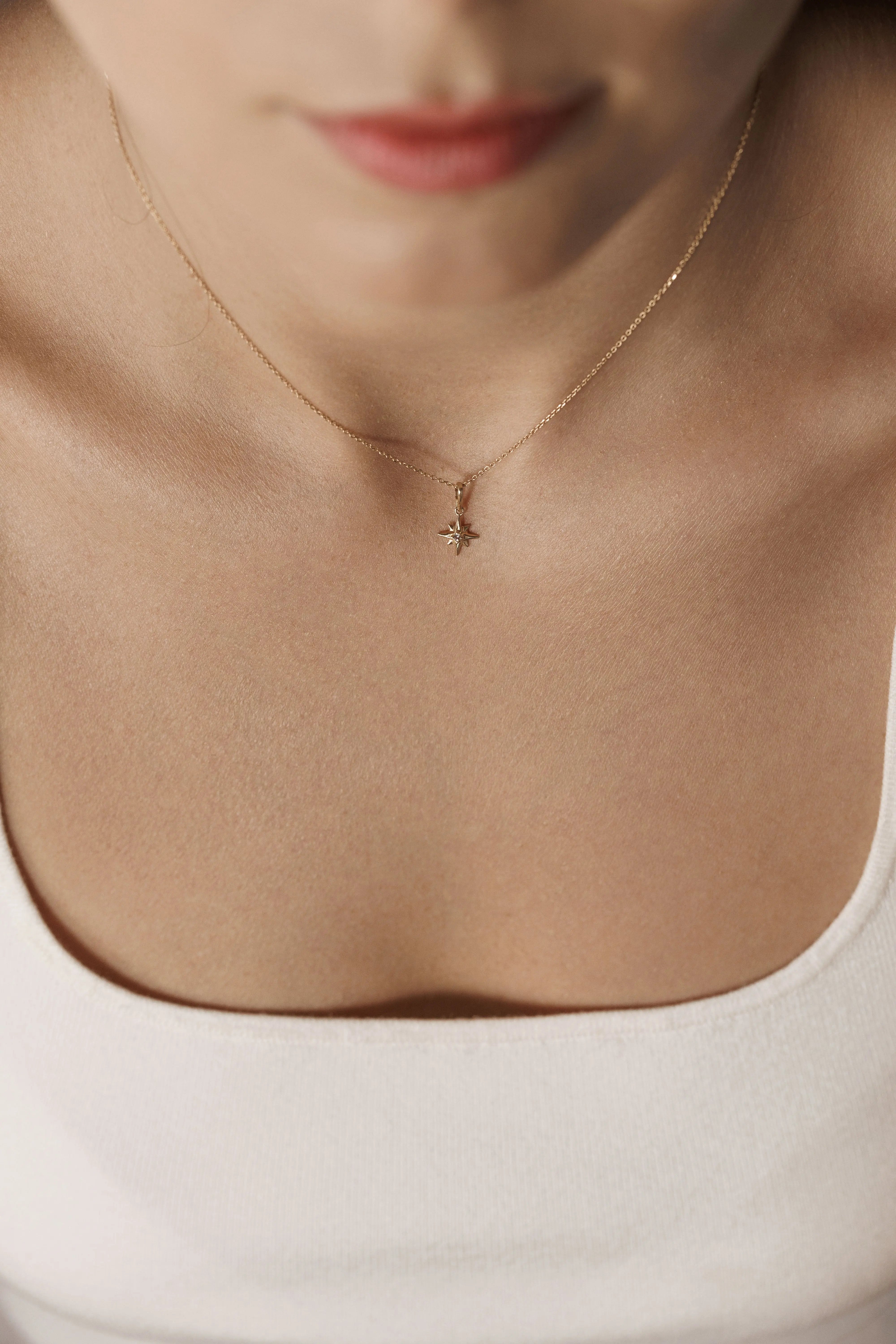 Pandantiv Aur Northern Star LisaConcept