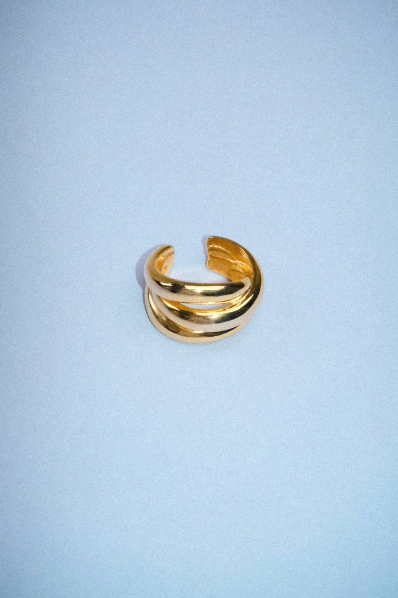 Earcuff in Argento Courageous